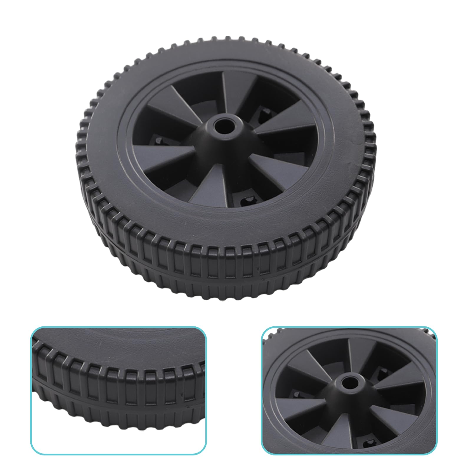 Atunee G437-0037-W1 7 Inch Wheels Grill Replacement Parts for Charbroil 463377319 463352521 469335115 463436415 463340516