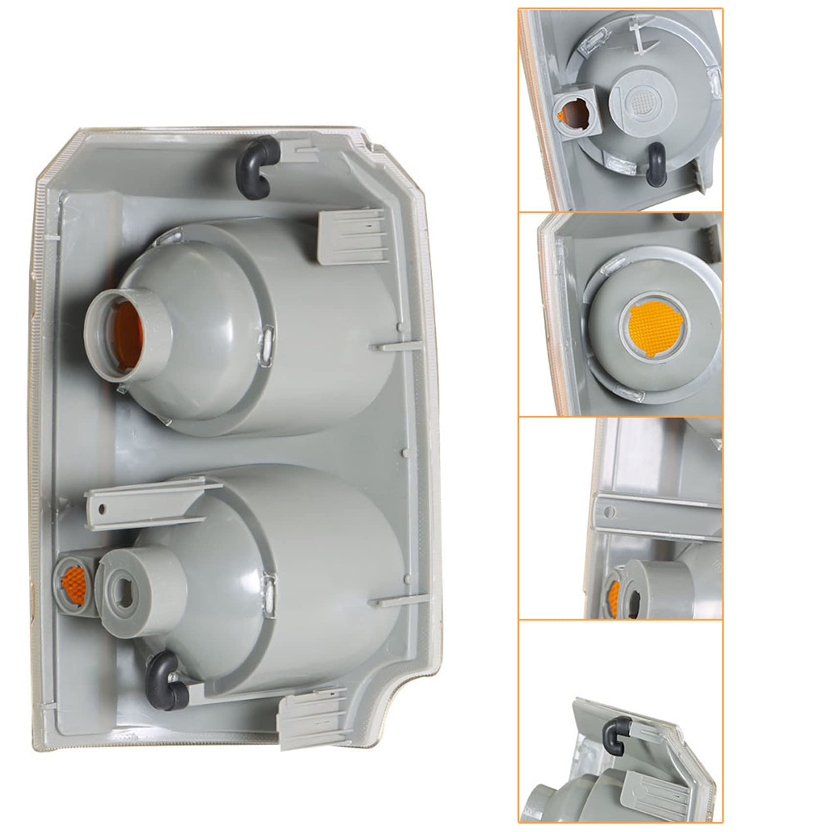 labwork Driver Side Front Left Turn Signal Lamp Replacement for 2003-2005 Land Range Rover L322 LH Turn Signal Light Blinker Indicator XBD000023