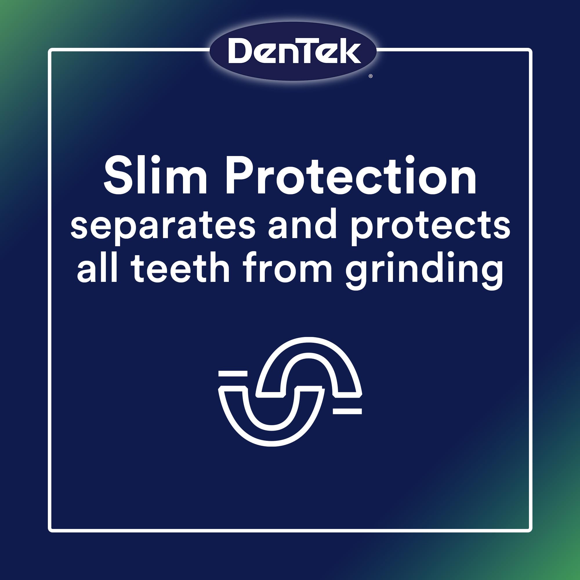 DenTek Comfort-Fit Dental Guard For Nighttime Teeth Grinding, Comfort-Fit Guard, 2 count(Pack of 1)