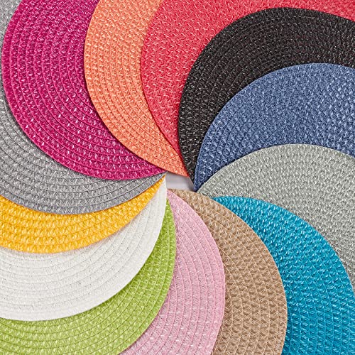 Round Design Placemats (Set of 4)