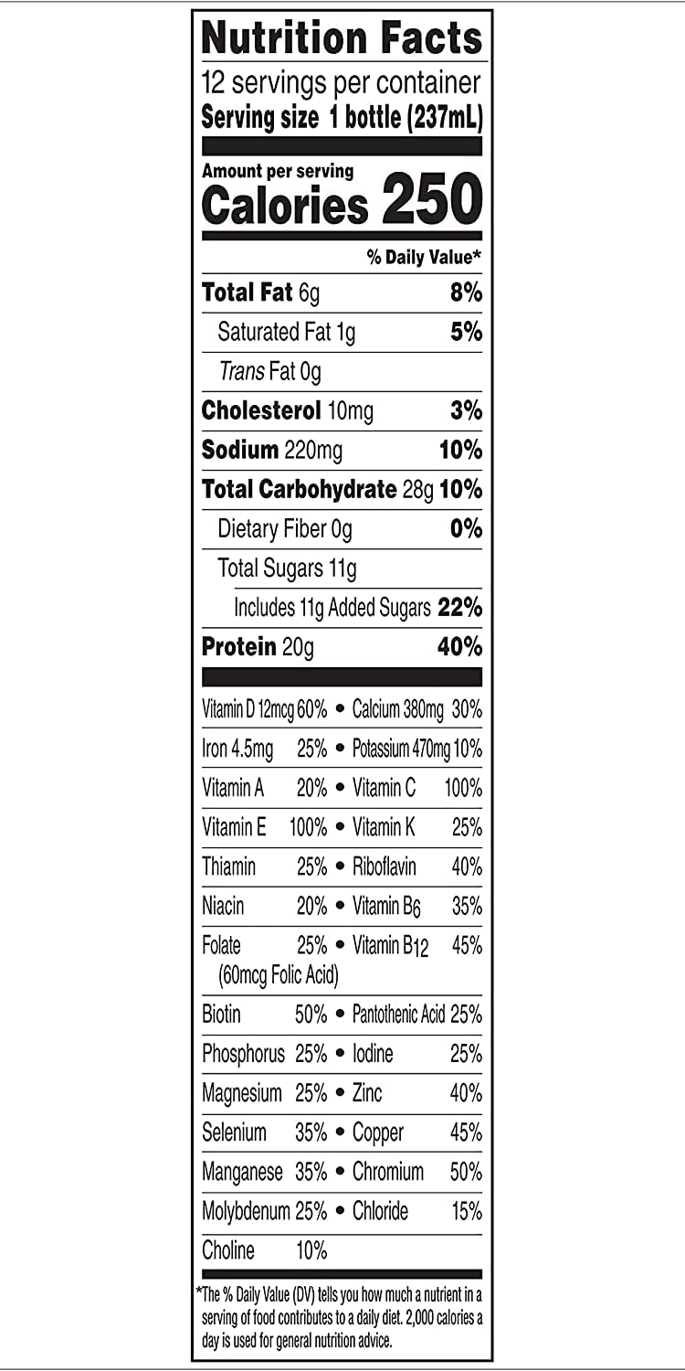 BOOST High Protein Balanced Nutritional Drink, Rich Chocolate, 8 FL OZ (Pack of 12)