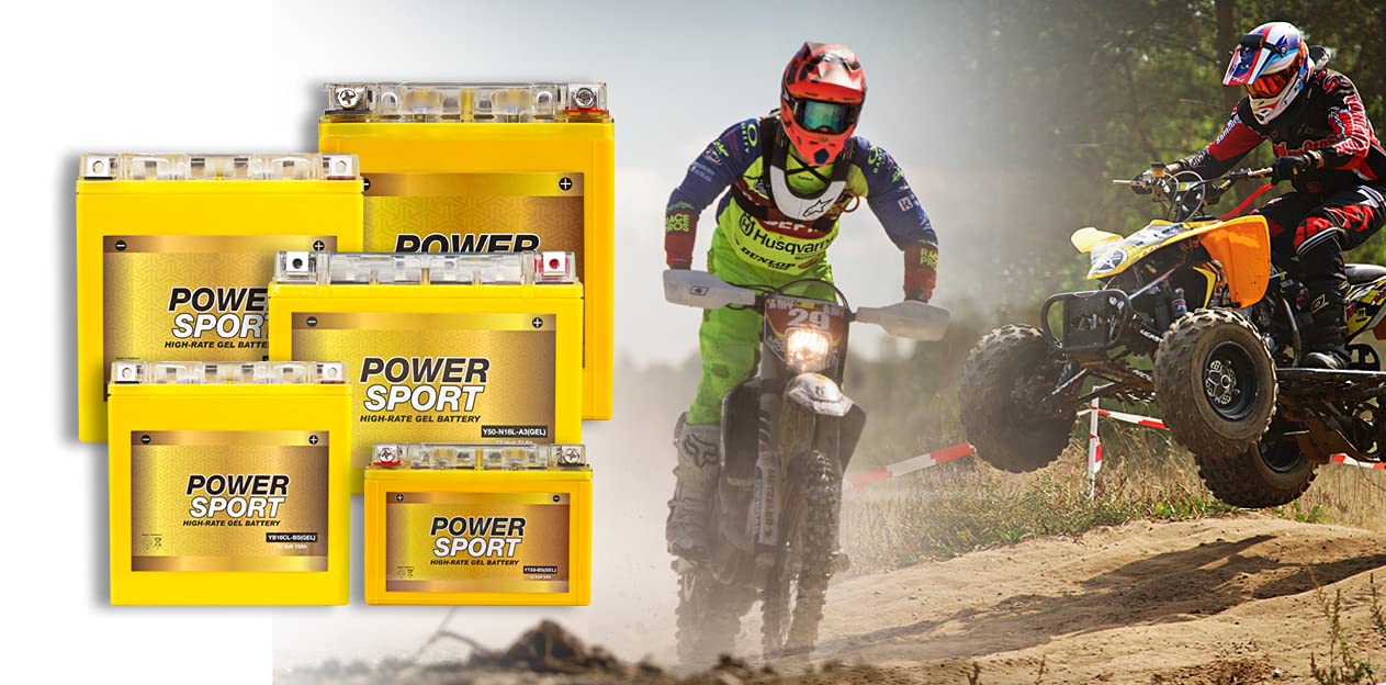 YTZ7S GEL 12V 6AH 160 CCA Gel Power Sport Battery