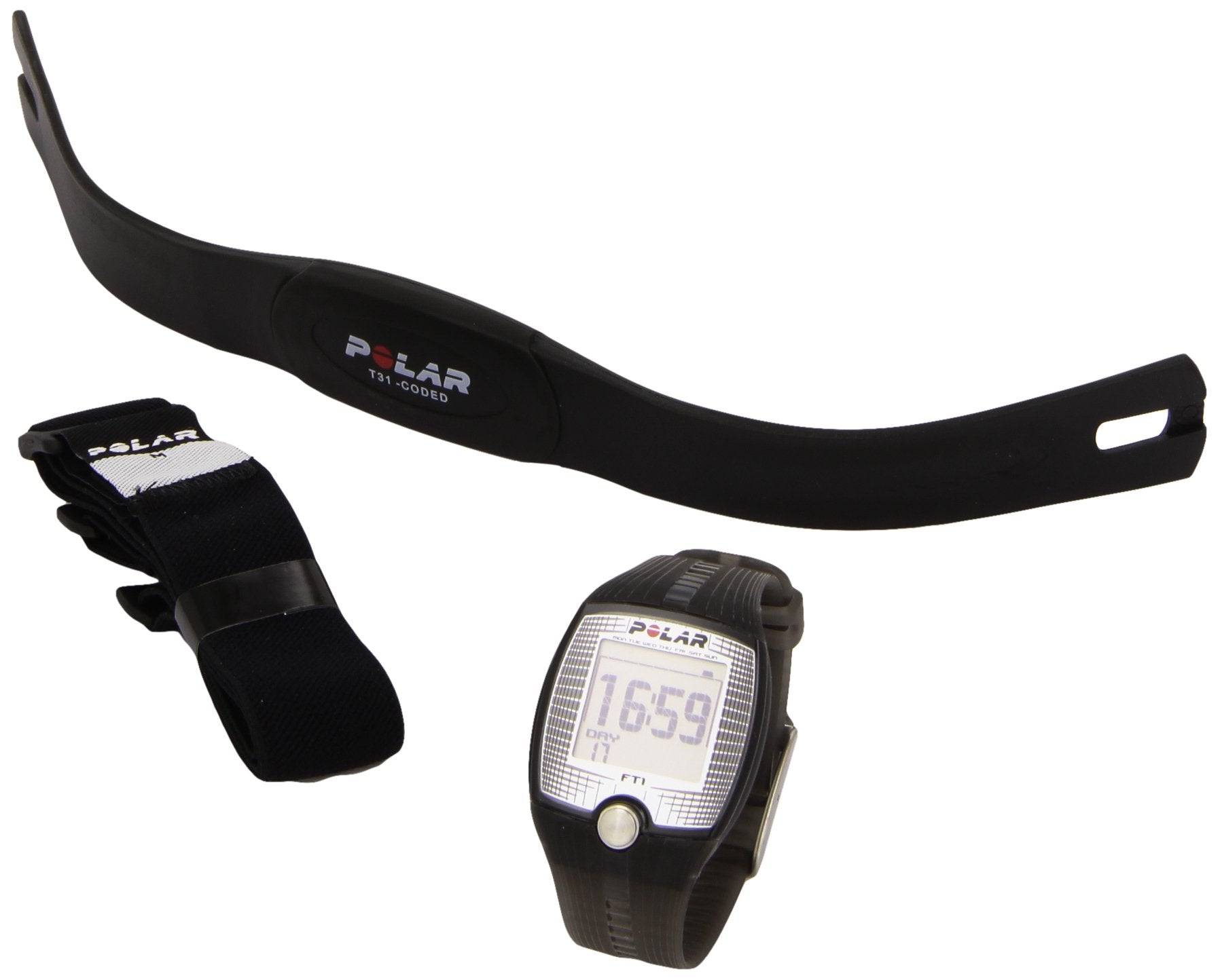 Polar Ft1 Heart Rate Monitor, Black