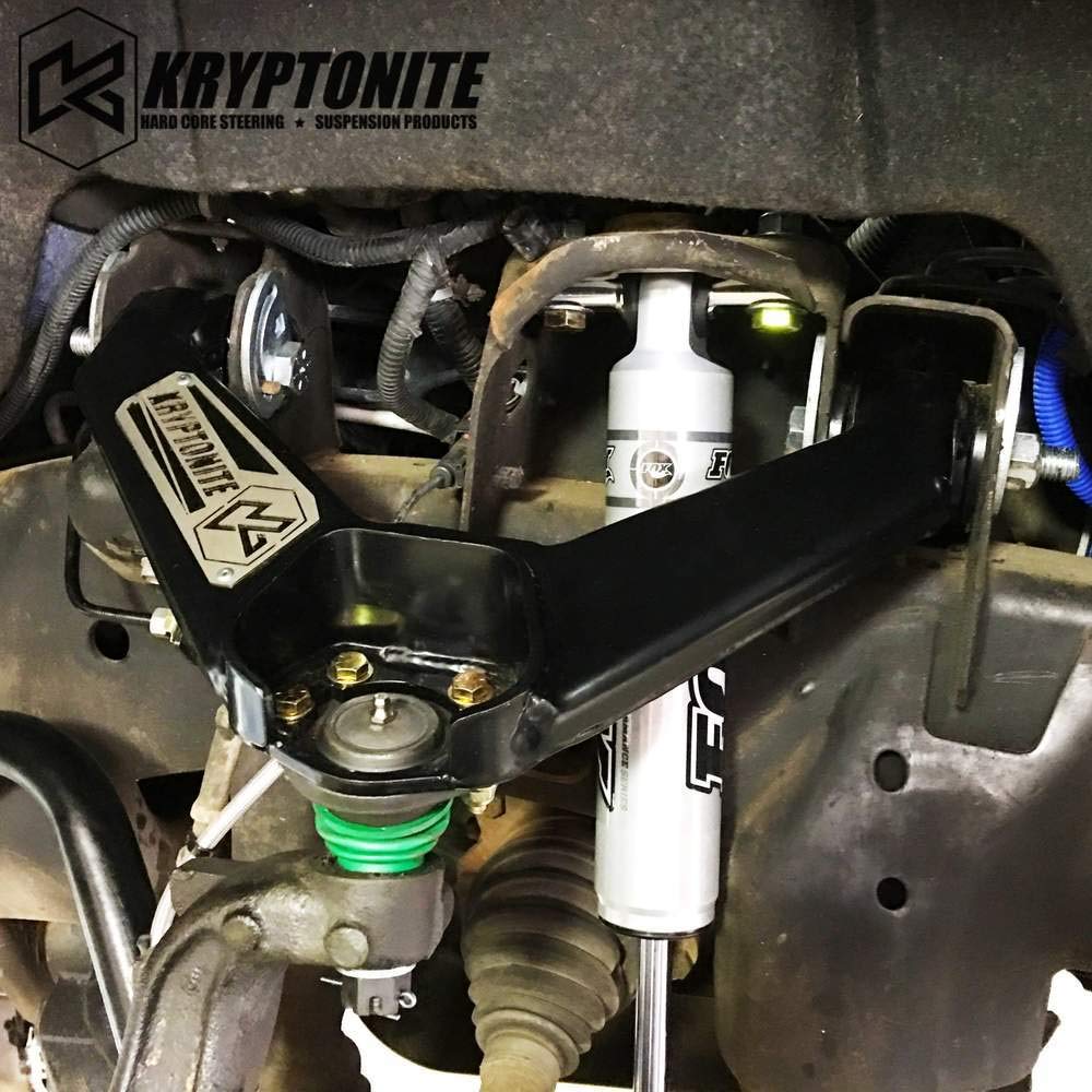 Kryptonite Upper Control Arm Kit For 2001-2010 Chevy GMC 2500HD 3500HD Pickup