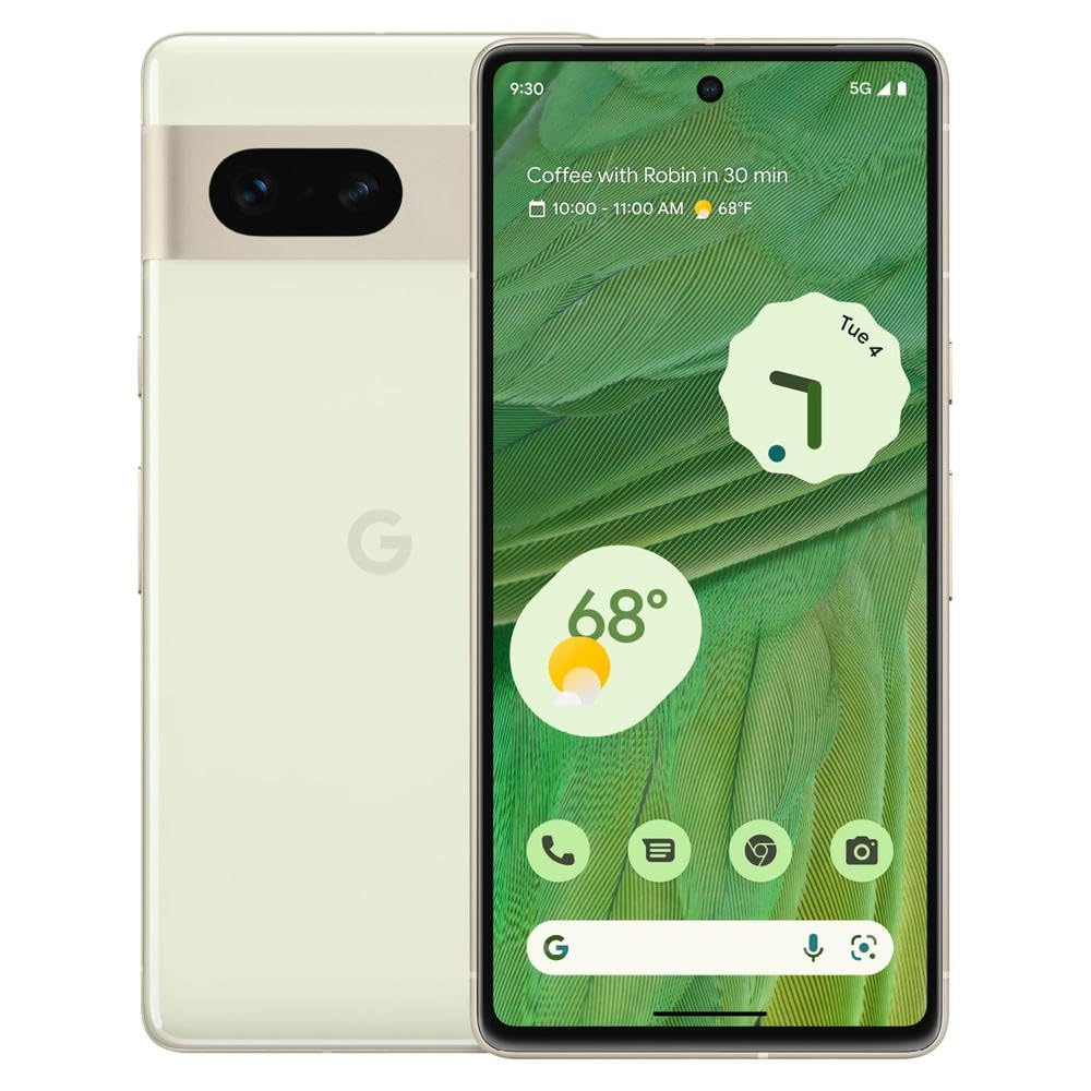 Google Verizon Pixel 7-128GB - Lemongrass - GA03543-US (Renewed)