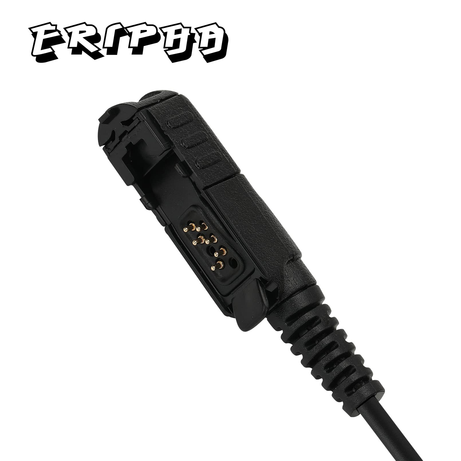 ERIPHA Speaker Microphone with PTT Compatible with Motorola XPR 3000 3000e 3300 3300e 3500 3500e Walkie Talkie Two Way Radio Reinforced Cable