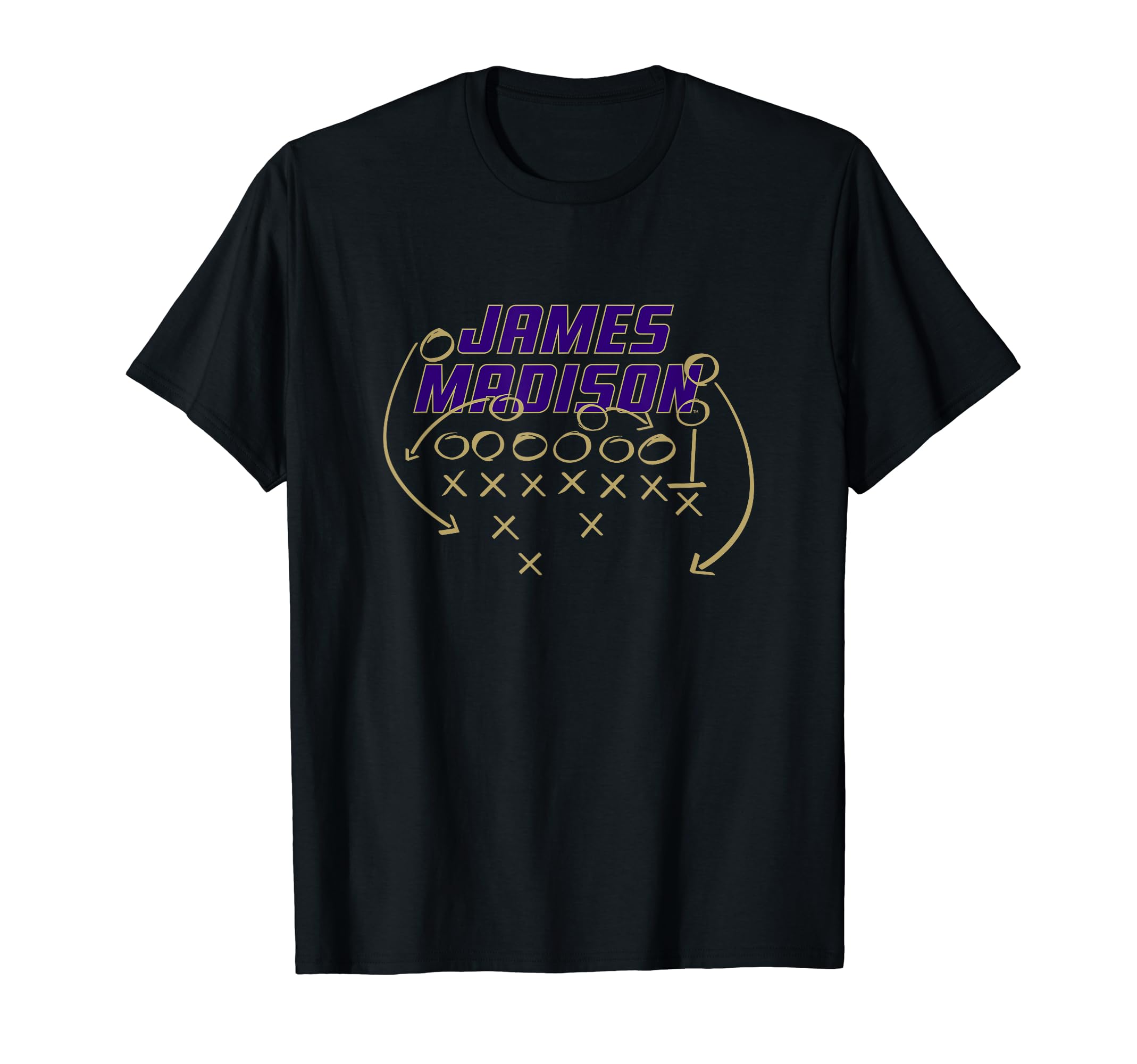 James Madison University JMU Dukes Football Play T-Shirt