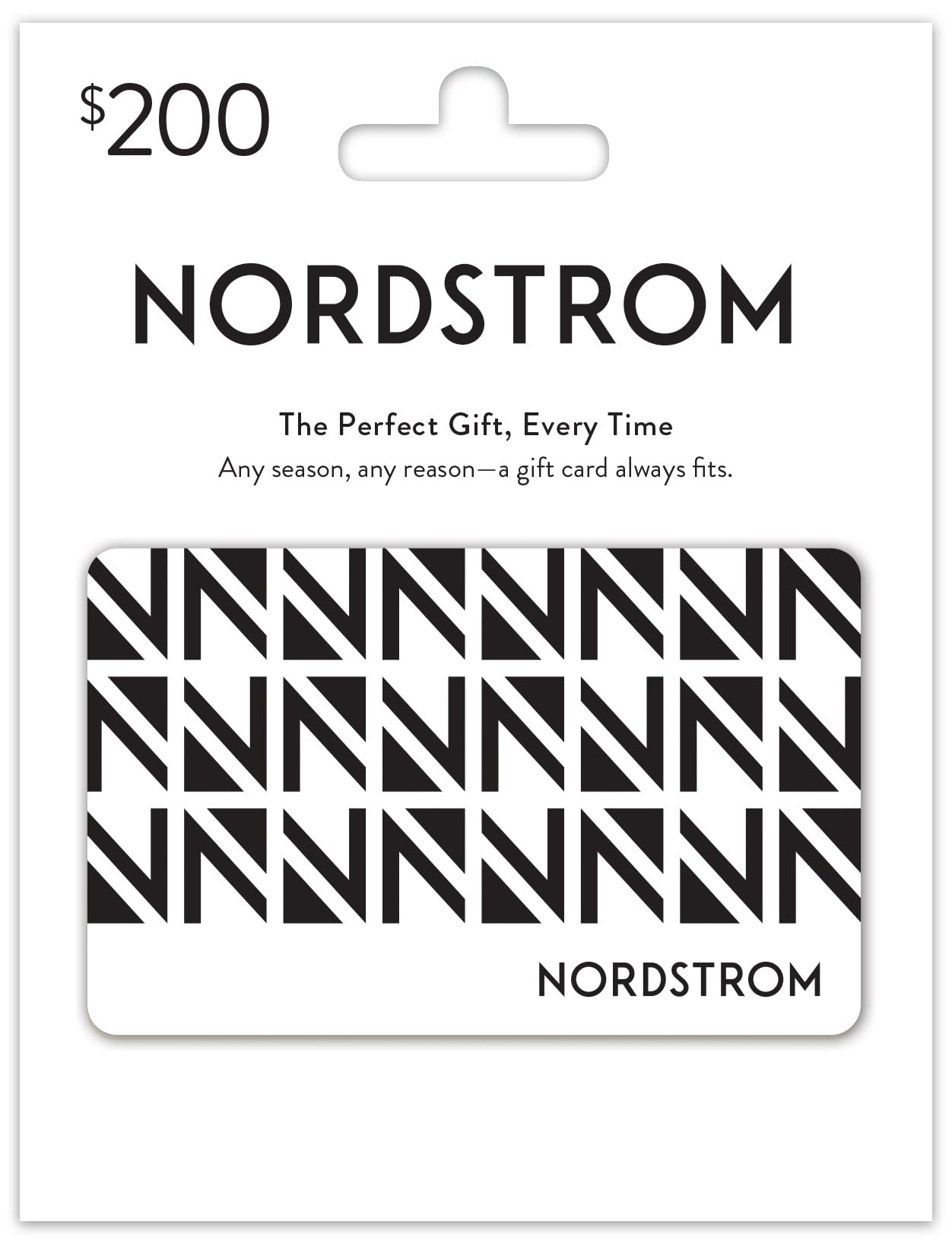 Nordstrom Physical Gift Card - $200