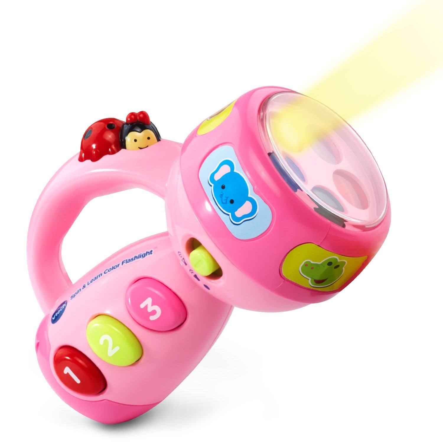 VTech Spin and Learn Color Flashlight, Pink