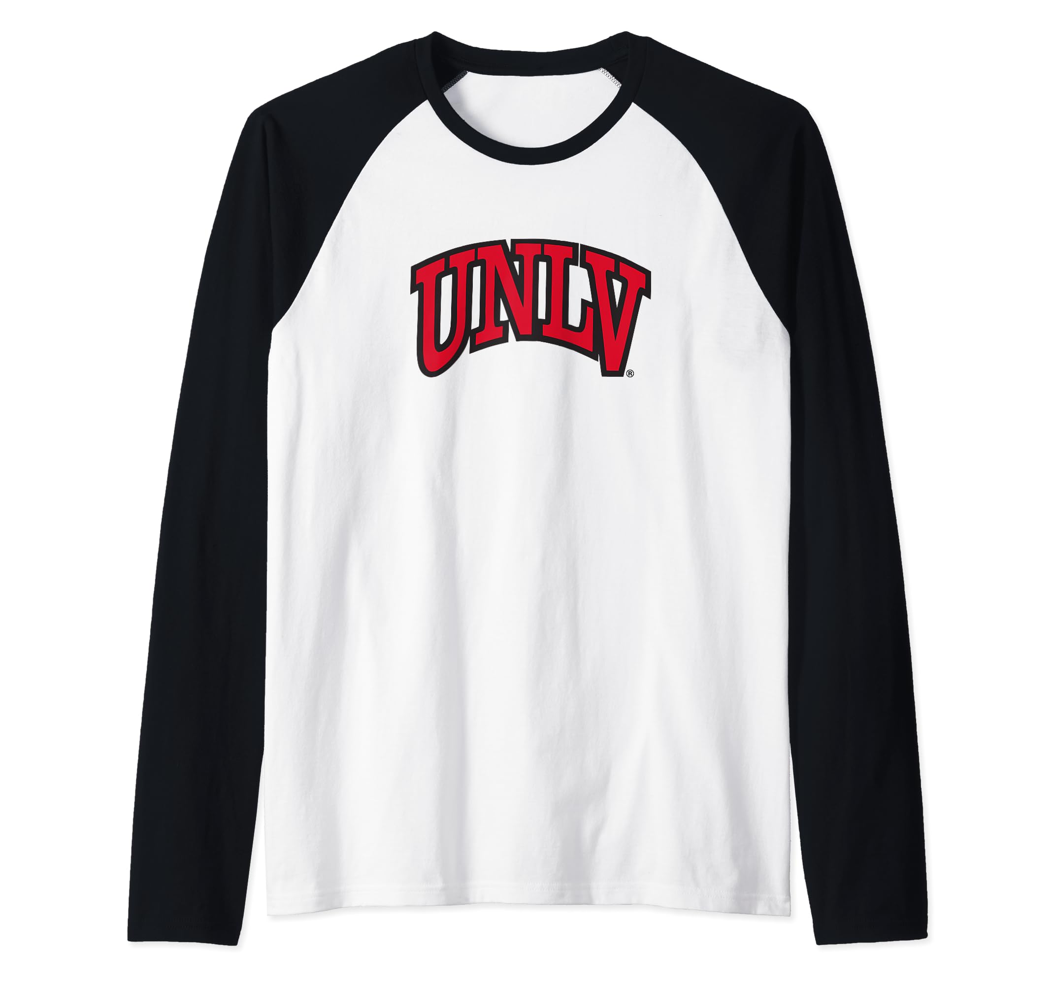 UNLV Rebels Icon Logo Officially Licensed Raglan Baseball Tee