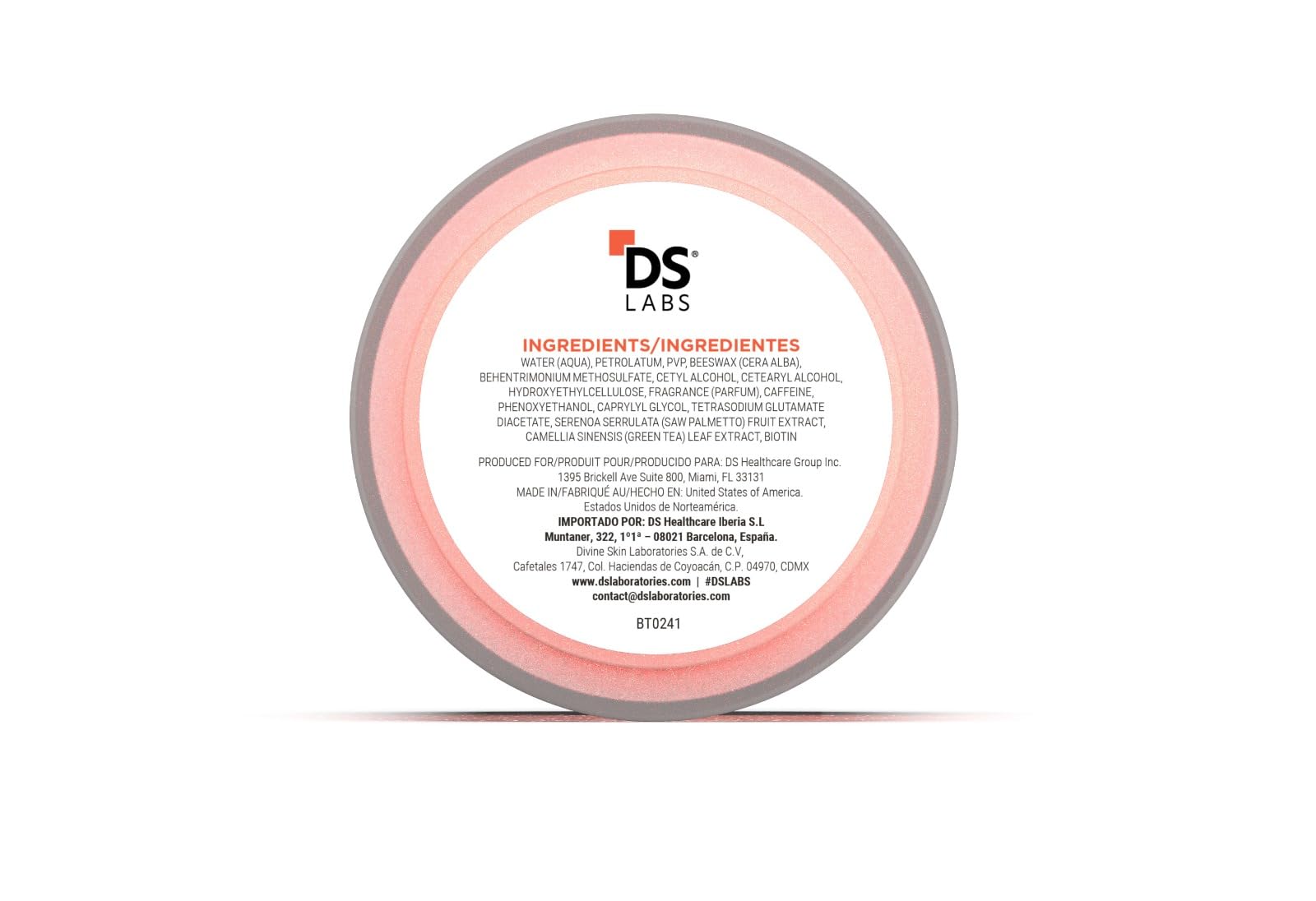 DS LABORATORIES Revita Thickening Hair Pomade Matte with Biotin, Caffeine & Beeswax, Hair Styling Cream & Thickening Products for Men, Packaging May Vary