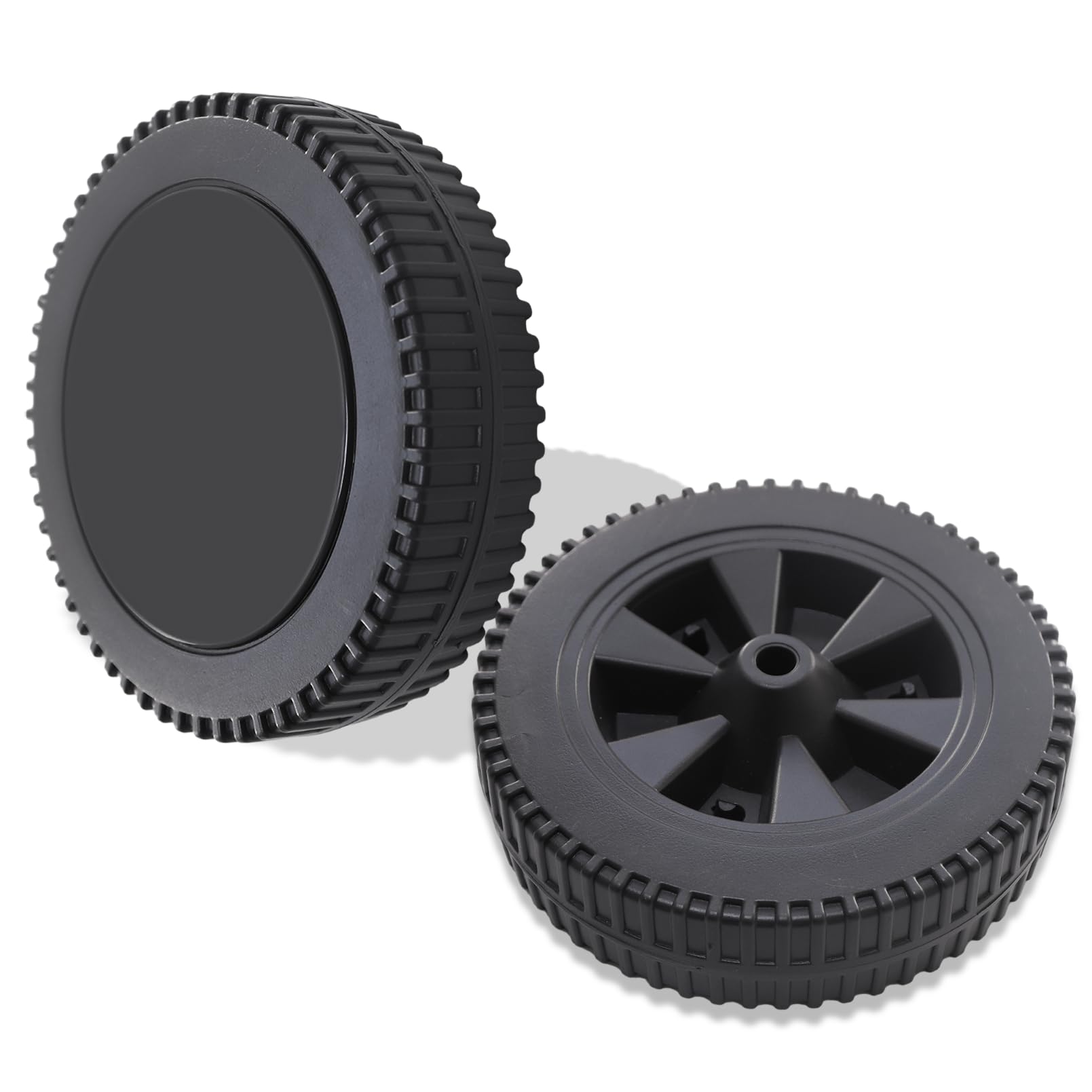 Atunee G437-0037-W1 7 Inch Wheels Grill Replacement Parts for Charbroil 463377319 463352521 469335115 463436415 463340516