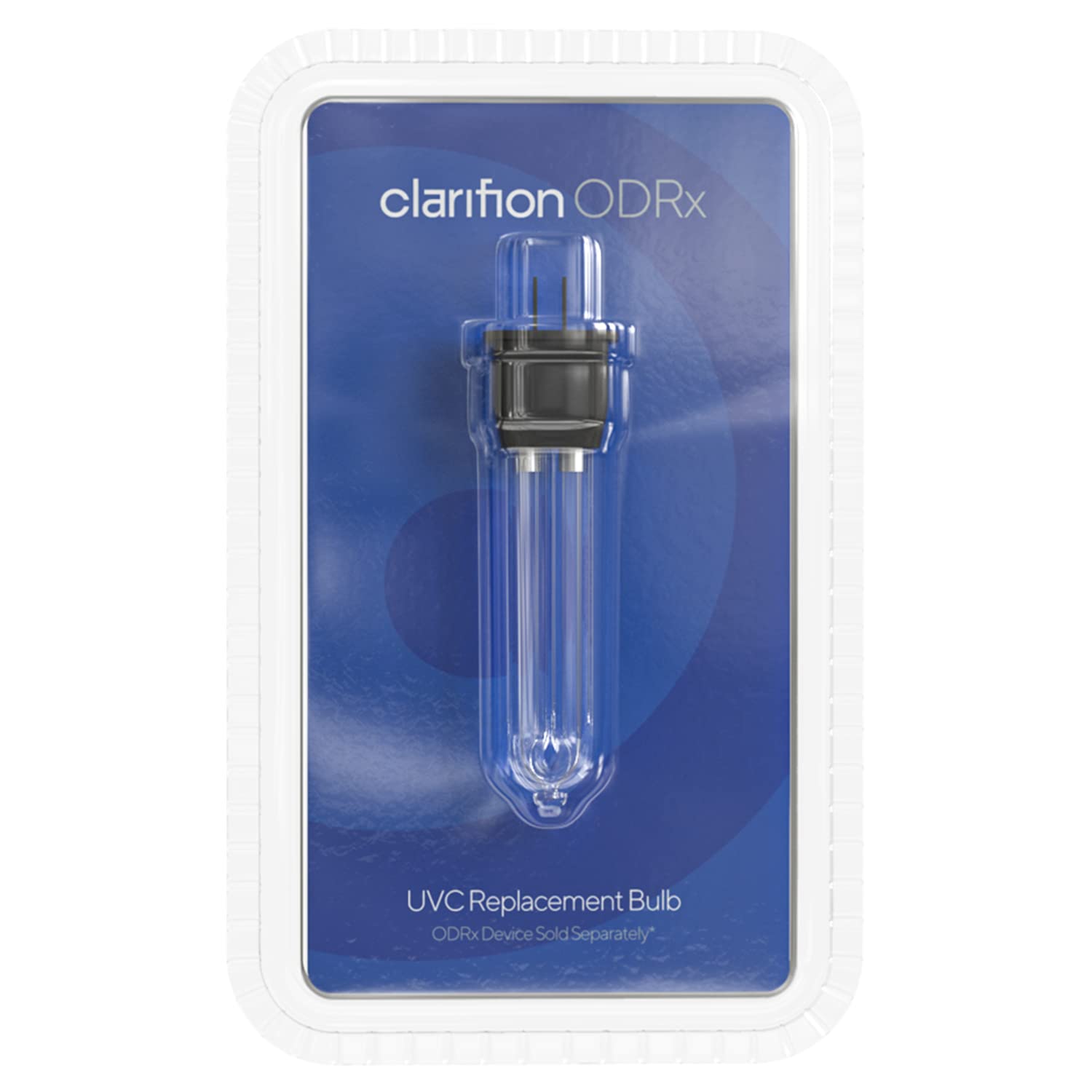 Clarifion - ODRx Replacement UV-C Light Bulb for Home, Light Sanitizer, Quiet Odor Eliminator, Helps to Reduce Airborne Dust, Pets, Odors, Smoke, Filters Bedrooms, Kitchen
