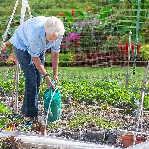 Gartist Hot-Dip Galvanized Welded Hardware Cloth,1/2inch 19Ga 16"x50' Chicken Wire Fencing, Raised Garden Bed Supports Wire Mesh Roll, Galvanized Wire Mesh Fence Prevent Snakes, Raccoons, Foxes