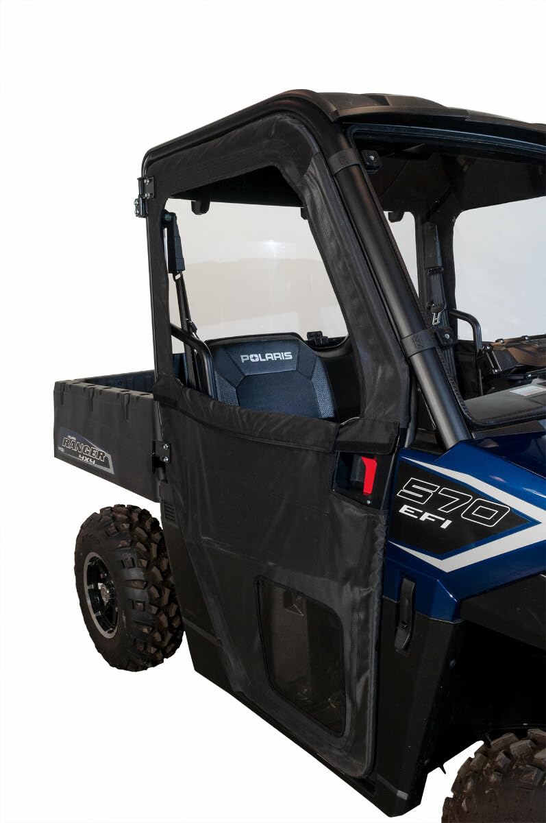 SEIZMIK Framed Door Enclosure Kit for Polaris Ranger 500/570 UTV | Fits Select 2015-2021 2-Seat & Mid-Size 500/570 ET/EVX Models