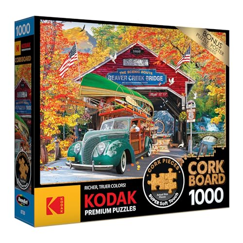 RoseArt - Kodak Premium Cork - Inside The Gardener's Shed - 1000 Piece Jigsaw Puzzle for Adults