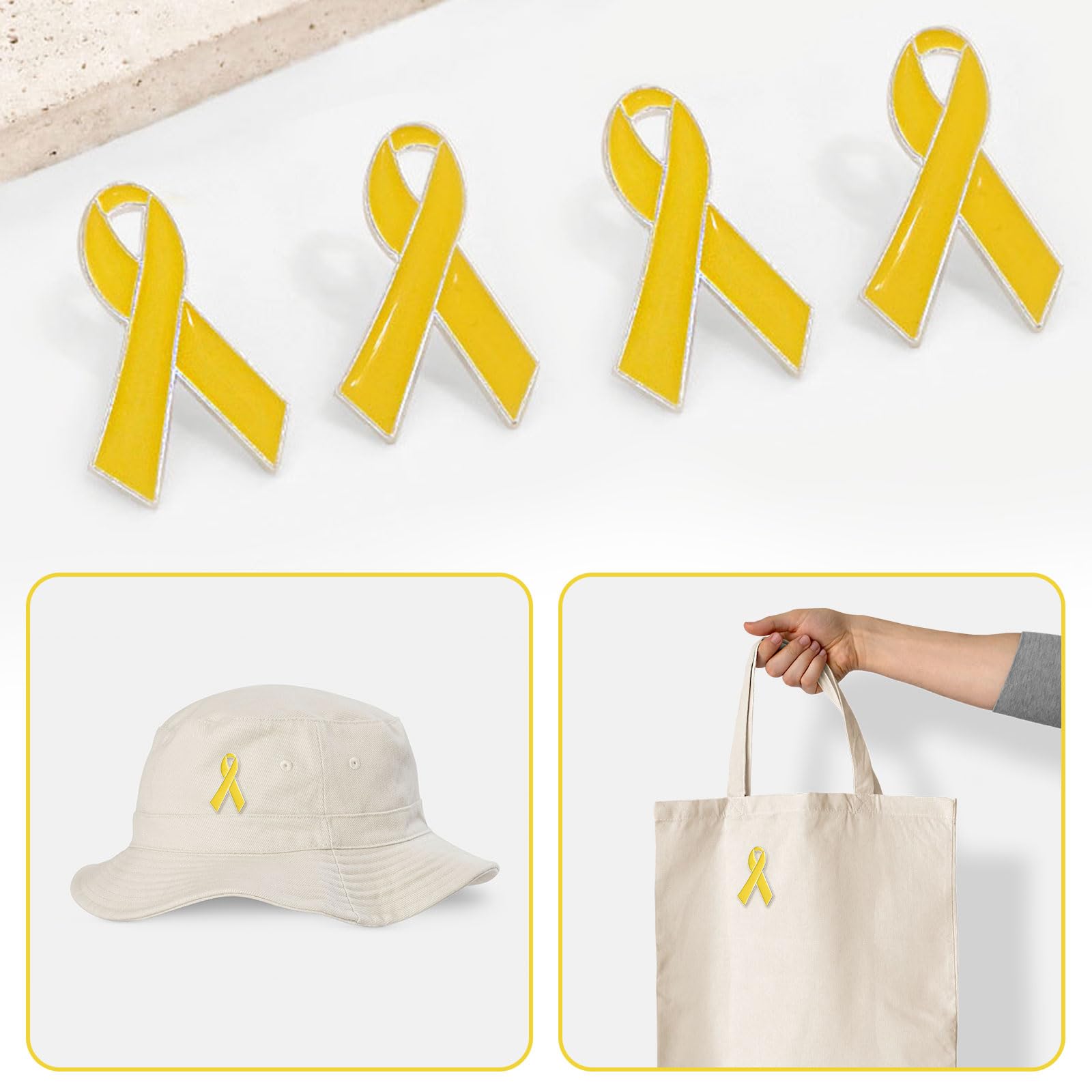 Yellow Ribbon Pin Hostages Israel Bring Them Home Pin Israel Pin Mental Health Awareness Pins Breast Cancer Pin Yellow Ribbon Breast Cancer Awareness Lapel Pin