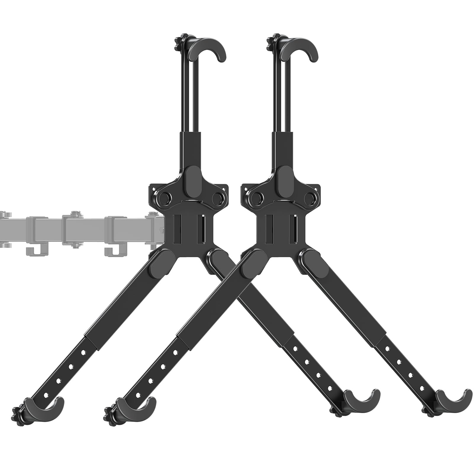 MOUNTUP Dual VESA Monitor Mount Adapters, Universal Non-VESA Mounting Adapter Kits for 19 to 32 Inch Computer Screens, Max Load 17.6lbs VESA Adapters, 2 Packs