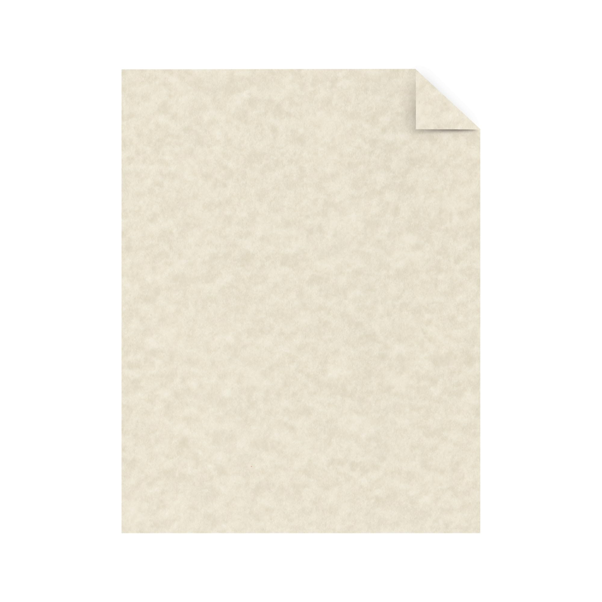 Astrobrights® Specialty Parchment Card Stock, Natural, Letter (8.5" x 11"), 65 Lb, Pack Of 100