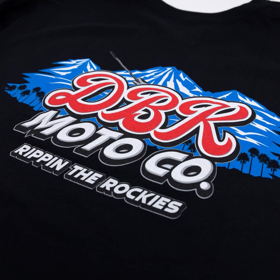 Rippin The Rockies Premium TEE Black LG