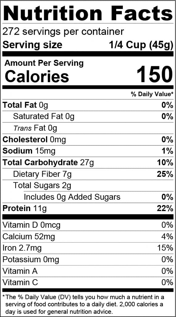 Wheatland™ Lentils • 20lb • Mylar, Oxygen Absorber and Bucket Provide 25 Year Shelf Life • Lab Tested ISO 17025 Verified Chemical-Free • Never Irradiated, No Desiccants and Non GMO • High Trust Seller • Emergency Food Storage• Wheatland 40 Year Legacy