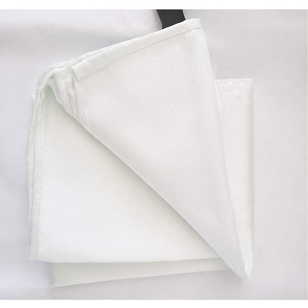 Fire Blanket Fire Guardian Blanket and Fire Blanket Fire Suppression Blankets for Kitchen, Bedroom, People- Energency Safety (40"x40") (White (2 Pack))