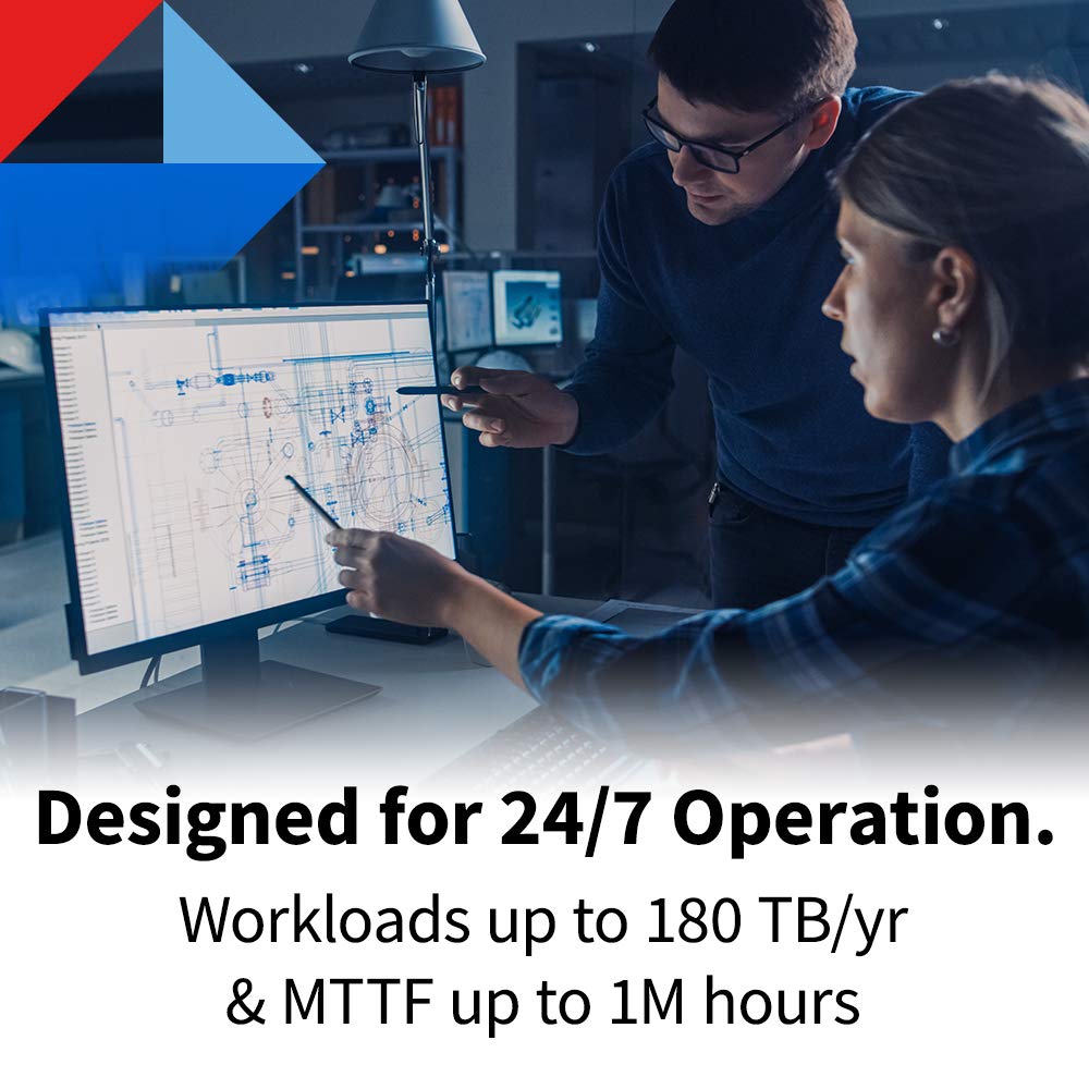 Toshiba N300 12TB NAS 3.5-Inch Internal Hard Drive - CMR SATA 6 Gb/s 7200 RPM 256 MB Cache - HDWG21CXZSTA