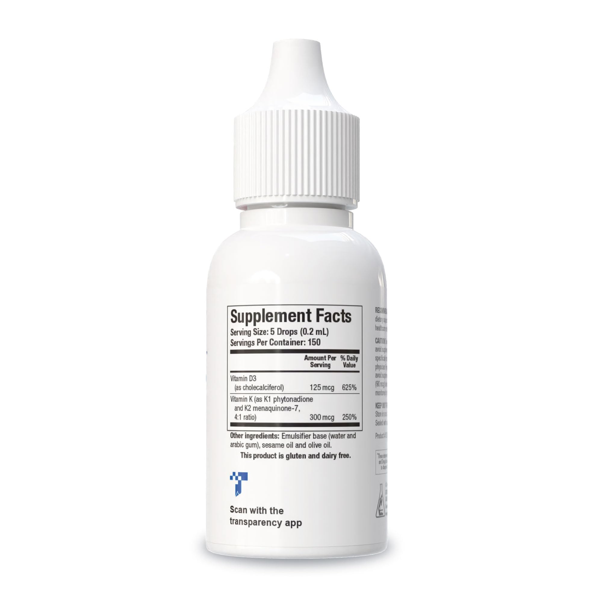 Biotics Research Bio-DK-Mulsion™–Emulsified Liquid Vitamin D and K, D3 Drops 125 mcg & Vitamin K (K1, K2) 300 mcg MK-7–Supports Stronger Bones, Musculoskeletal Strength, Healthy Heart & BMI 1 fl oz