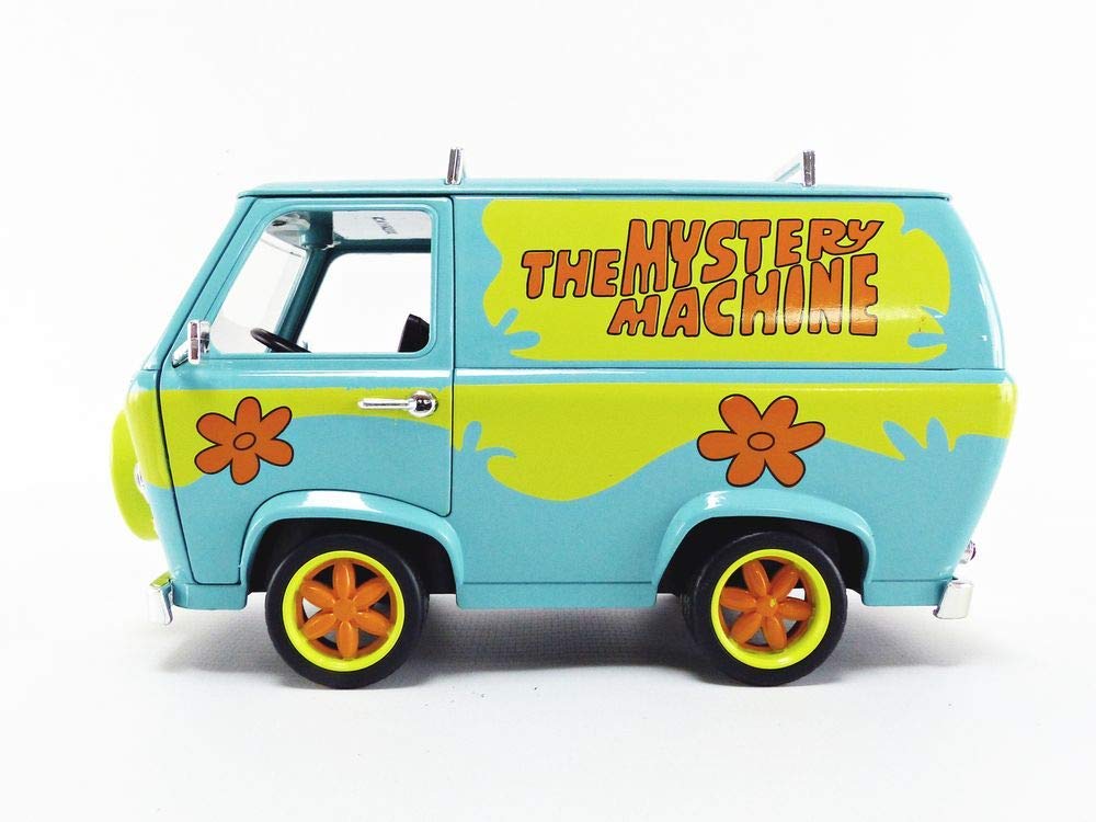 Jada 1:24 Diecast Mystery Machine with Scooby, Green