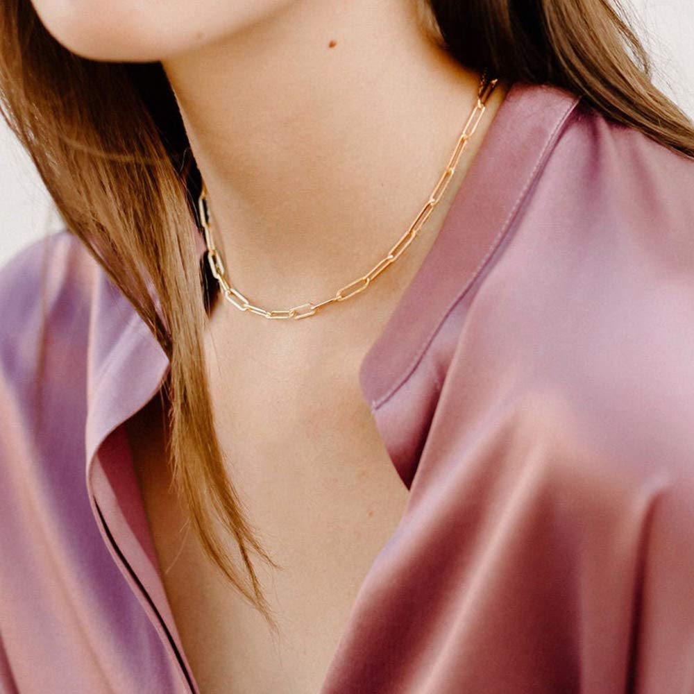 M MOOHAM Gold Necklace for Women Gifts - Initial Necklaces for Women Gold Necklace Initial A Necklace Christmas Gifts for Women Teen Girls Gold Jewelry for Women