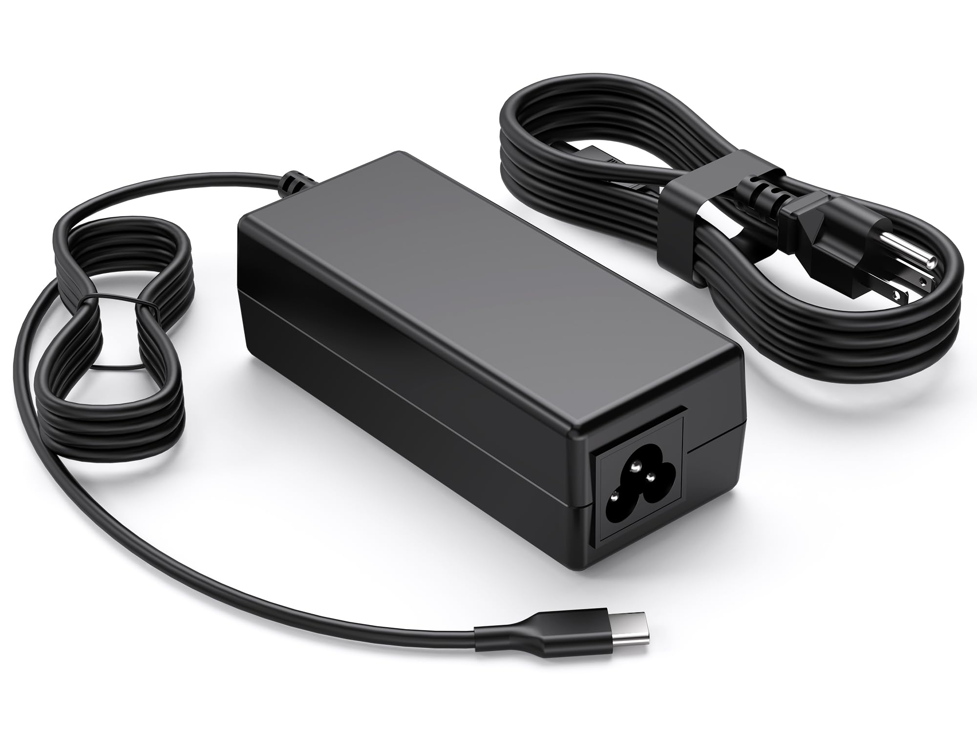 USB C Chromebook Charger 45W Compatible with HP, Dell, Lenovo, Acer, Asus, Samsung, Google Type C Laptop Charger, Hp Chromebook X360 11 13 14 14A HP Spectre X360 13 Elite X2 School Charger Power Cord