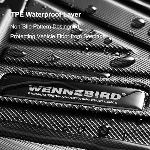 WENNEBIRD All Weather Cargo Liner for 2023-2024 Cadillac Lyriq, Premium TPE Anti-Slip Waterproof Rear Trunk Mat, Car Interior Accessories - 1pc