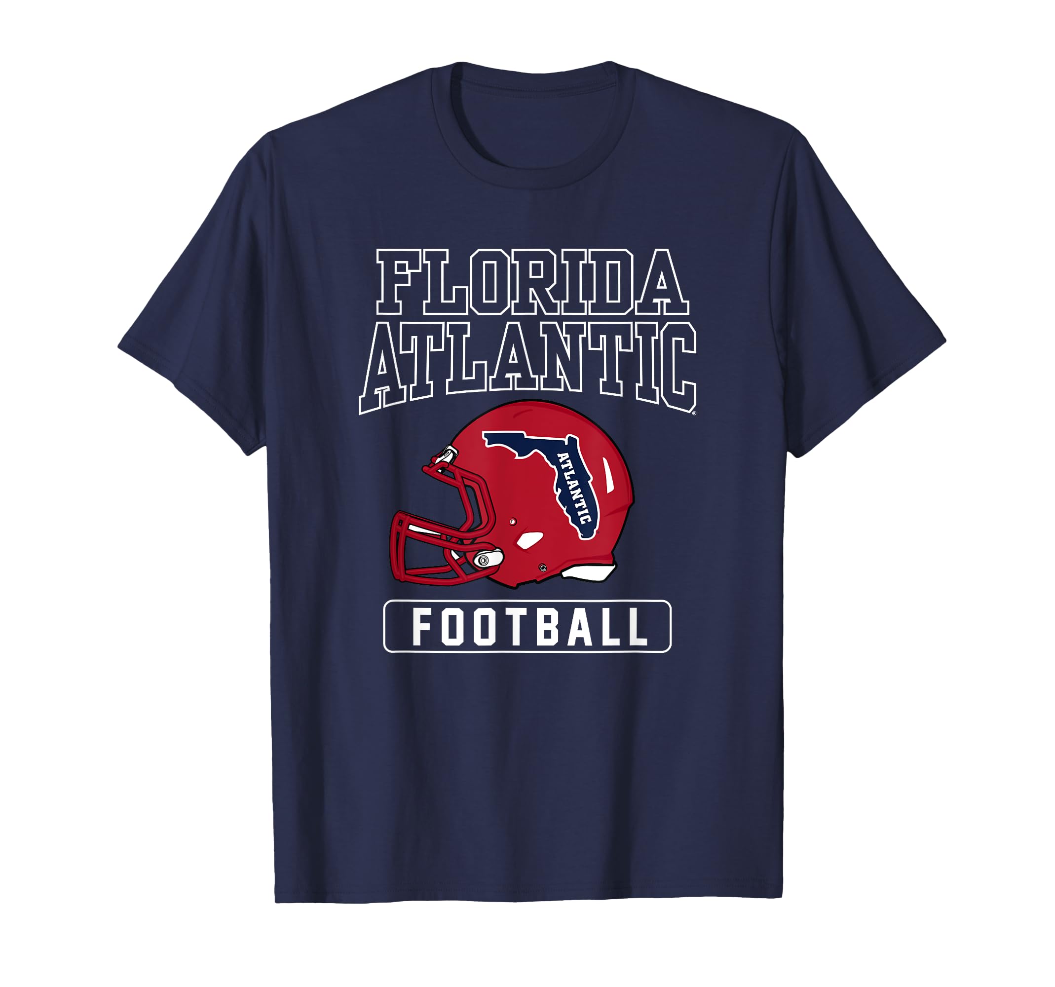 Florida Atlantic University FAU Owls Football Helmet T-Shirt