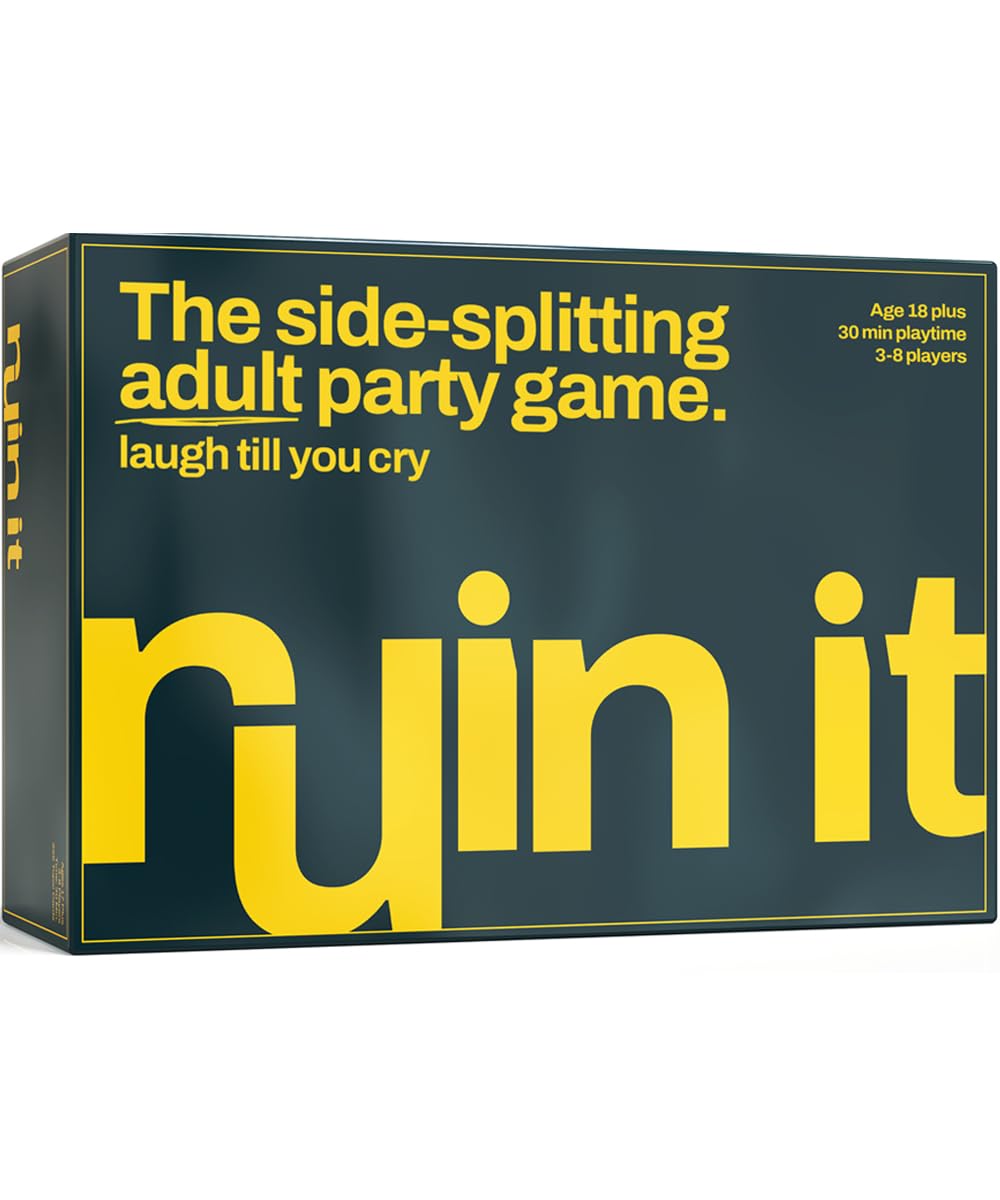 Adult Party Board Game Ruin IT Hilariously Funny Game for Ages 18 +