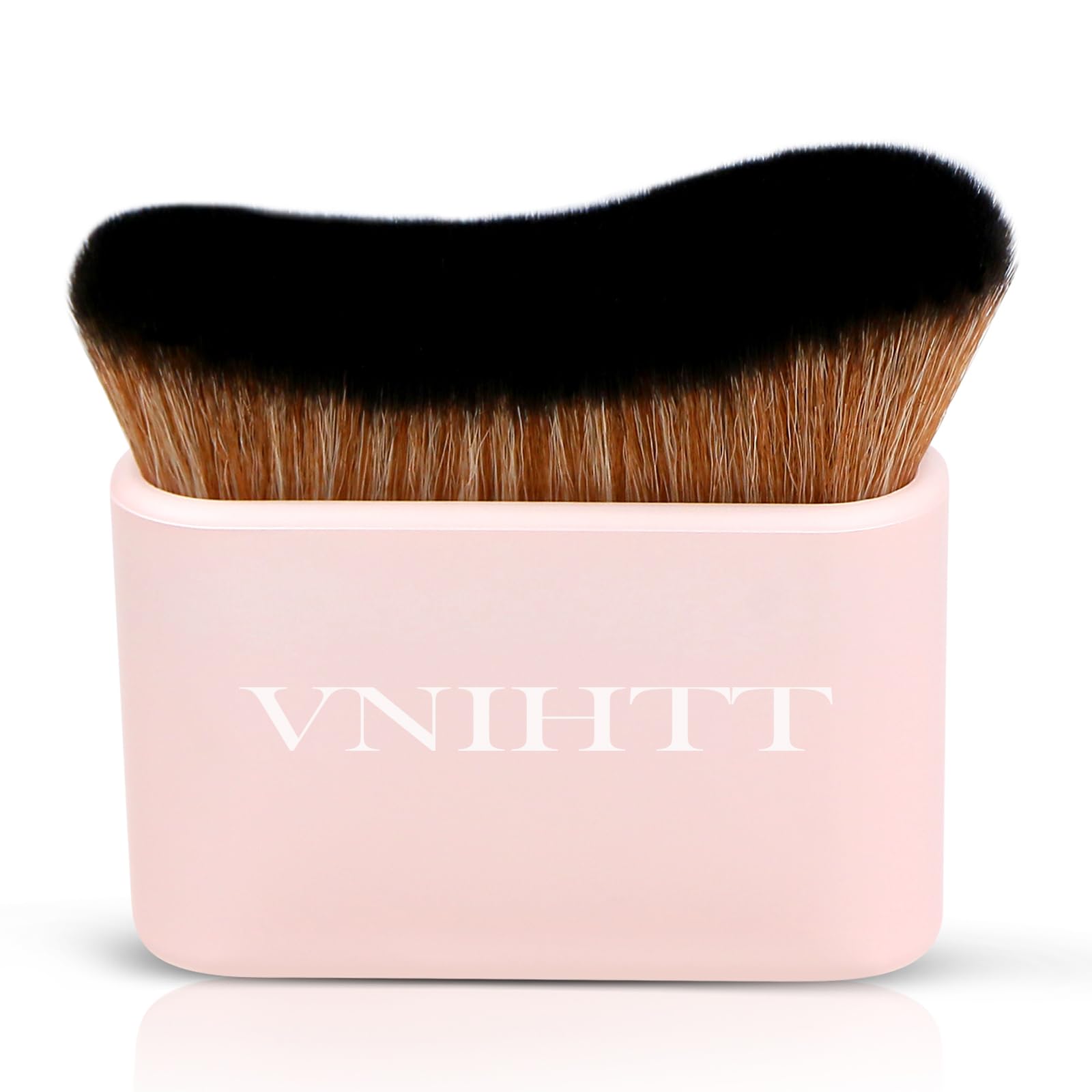 Self Tanner Brush By VNIHTT - Self Tanning Brush Applicator- Kabuki Brush for Body, Foundation Brush Makeup Brush for Fake Tan,Sunscreen Brush for Best Self Tanner for Face,Hands and Feet