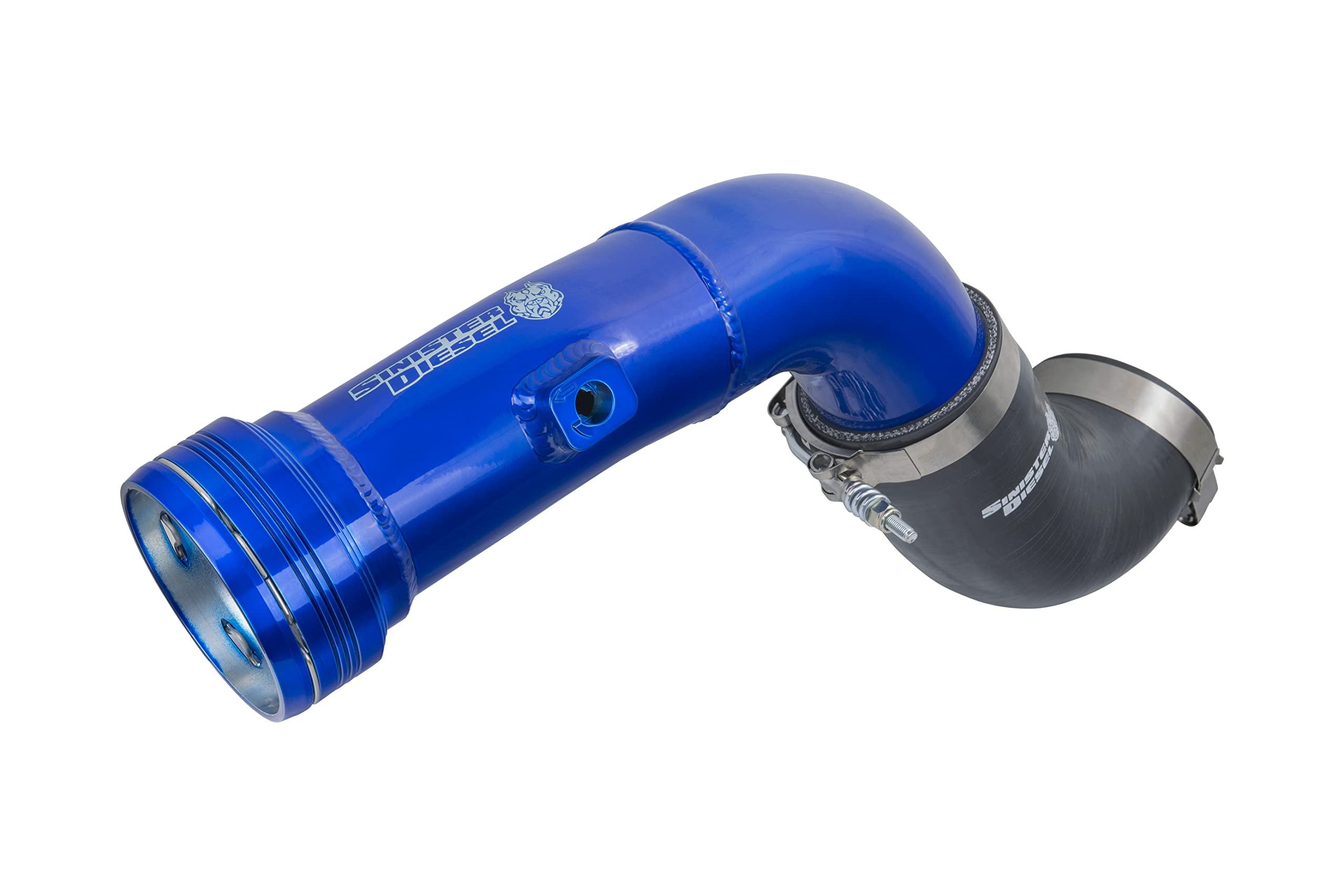 Sinister Diesel Cold Side Charge Pipe for 2017+ Ford Powerstroke 6.7L | Aluminum Intercooler Pipe Upgrade | Improved Airflow, Durability & Performance | 50 State Legal | SD-CSCP-6.7-17