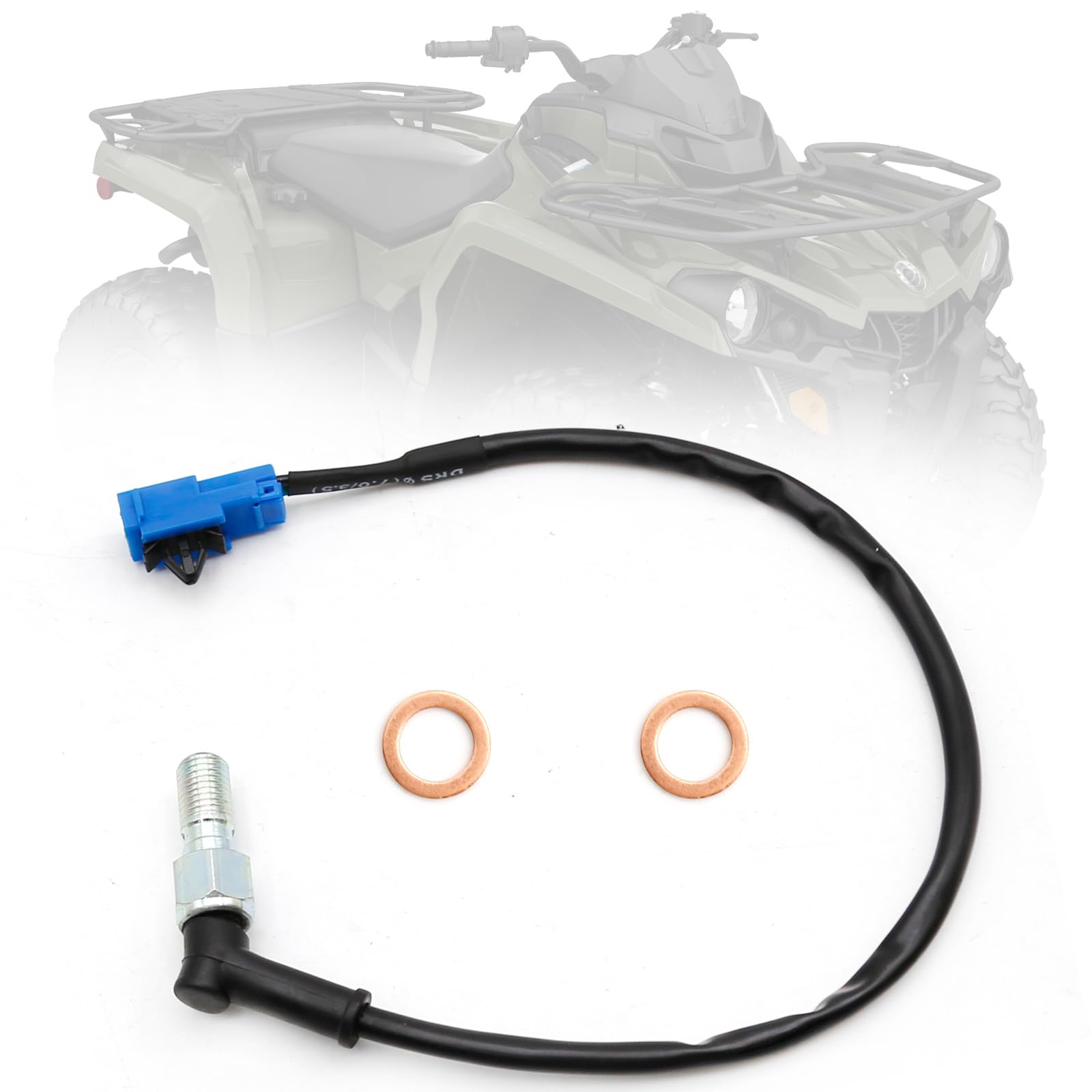 Hoypeyfiy ATV UTV Brake Switch Stop Sensor 705601250 705600914 705600946 Sensors Replacement for Can Am Outlander/Renegade