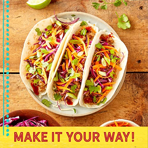 Old El Paso Flour Tortillas for Soft Tacos and Fajitas, Meal Prep, 10 Ct, 8.2 oz (Pack of 12)