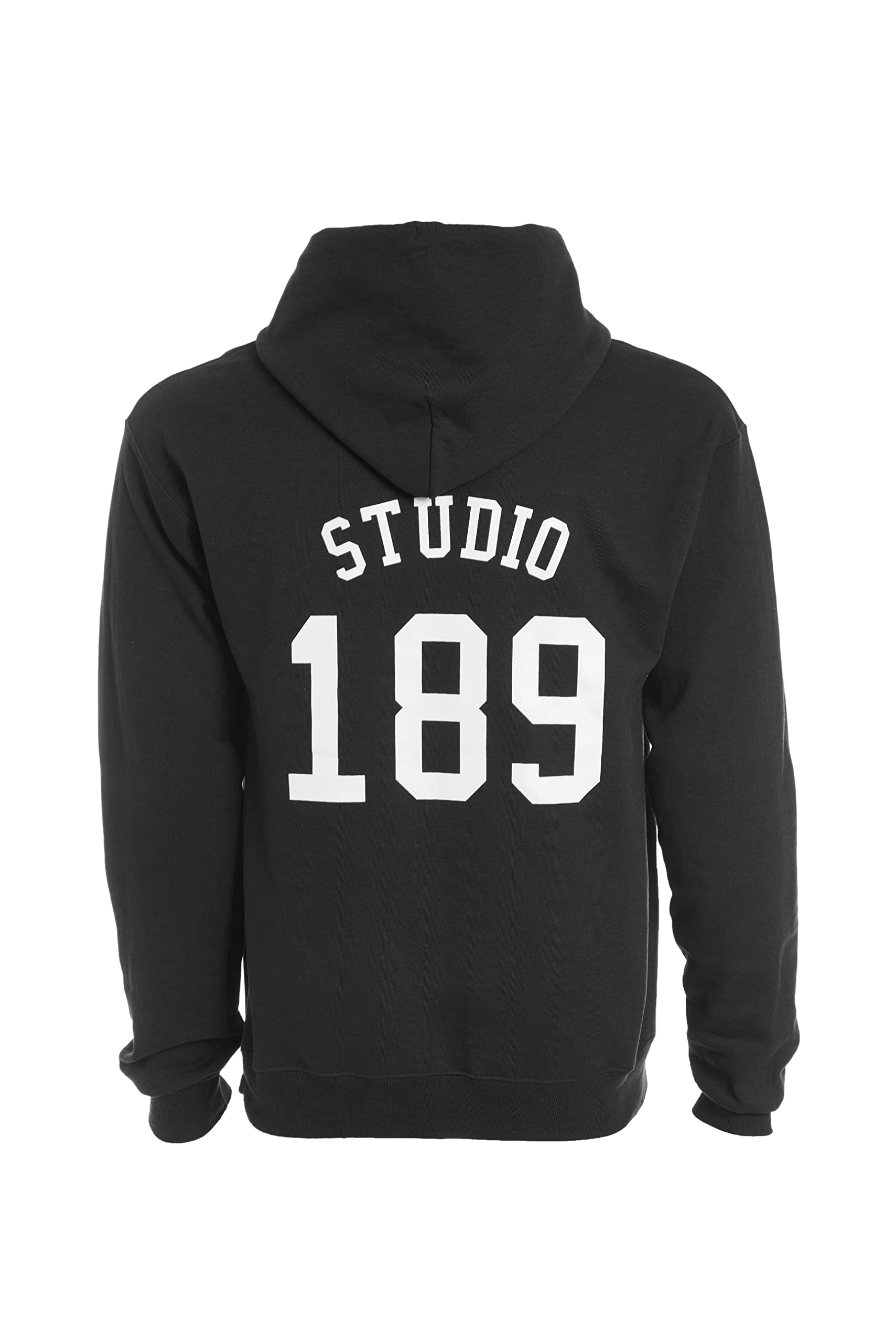 Studio 189, Cotton S189 Hooded Sweatshirt, BLACK, S