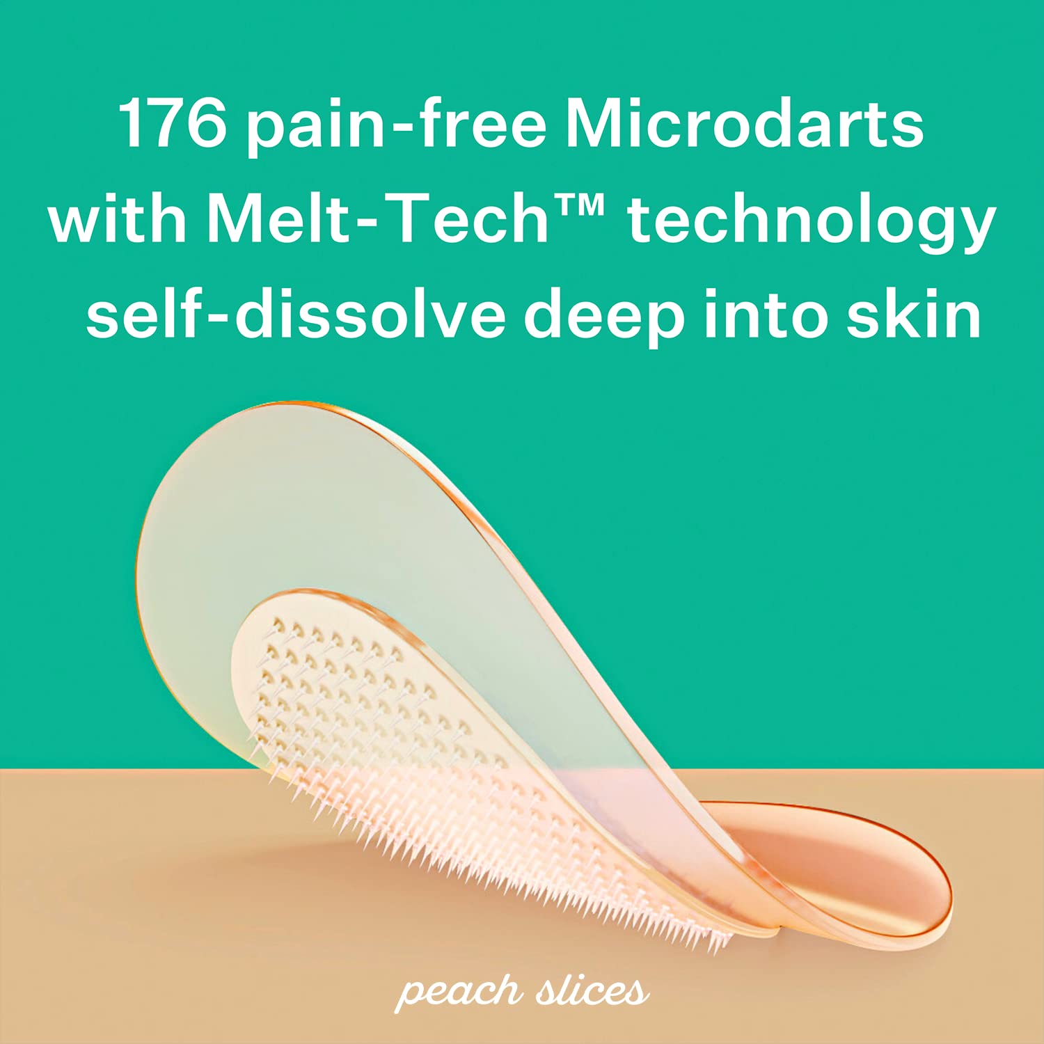 Peach Slices | Deep Blemish Microdarts | Acne Patch | Early Stage & Deep Pimples | Fast-Acting | Salicylic Acid | Tea Tree Oil | Niacinamide | Cica | Hyaluronic Acid | Spot Treatment | 9 Patches