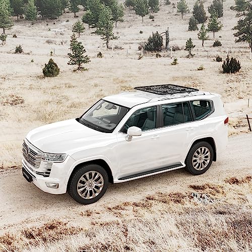 WILDROAD Car Roof Platform, Universal Roof Flat Rack 48" x 47" x 1.3" Heavy Duty Roof Rack Platform with Anti-Rust Sealant Fits for SUV Truck Cars