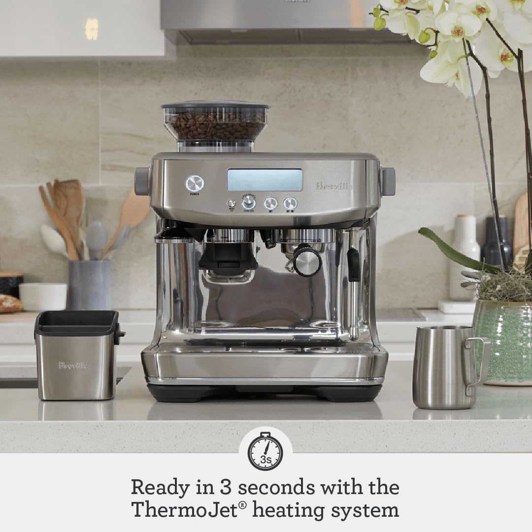 Breville Barista Pro Espresso Machine BES878RVC, Red Velvet Cake