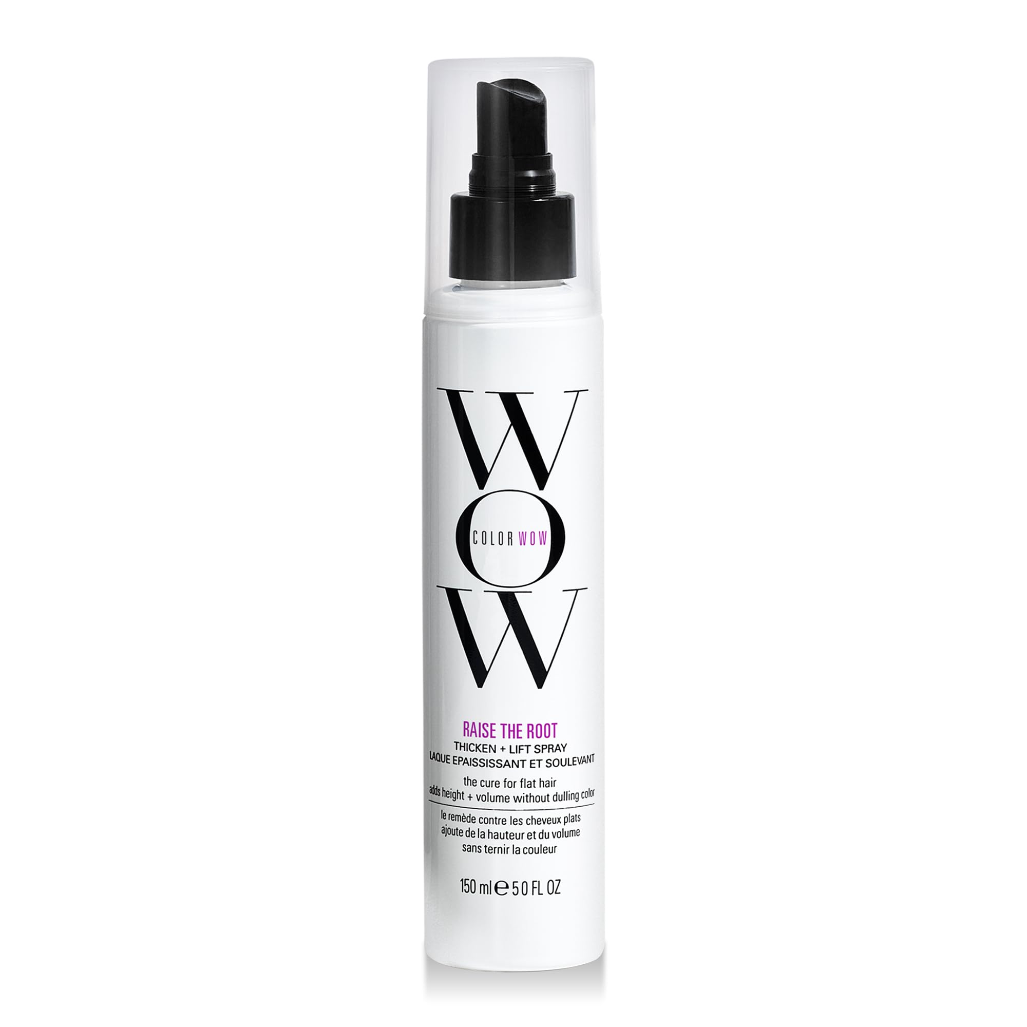 COLOR WOW Raise the Root Thicken + Lift Spray – All-Day Volume for Fine, Flat Hair without dulling color