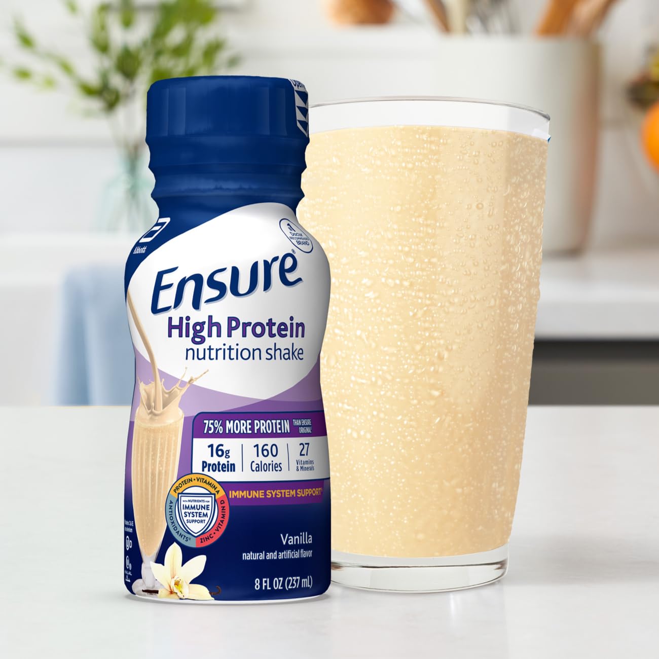 Ensure High Protein Vanilla Nutrition Shake, 6 Pack