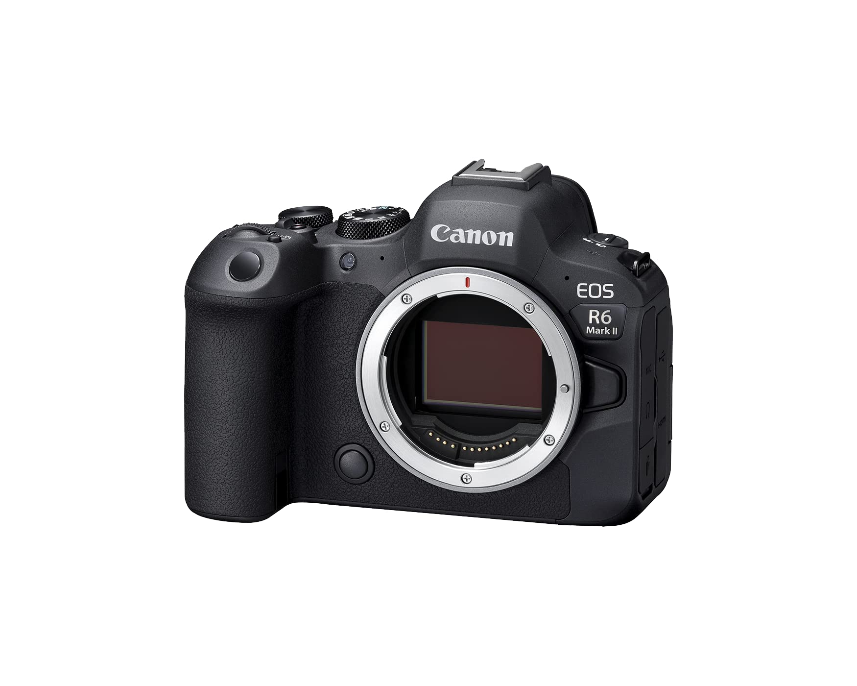 Canon EOS R6 Mark II Mirrorless Camera (Body Only), Full-Frame Camera, 24.2 Megapixel CMOS Sensor, Photo and Video Capabilities, Black