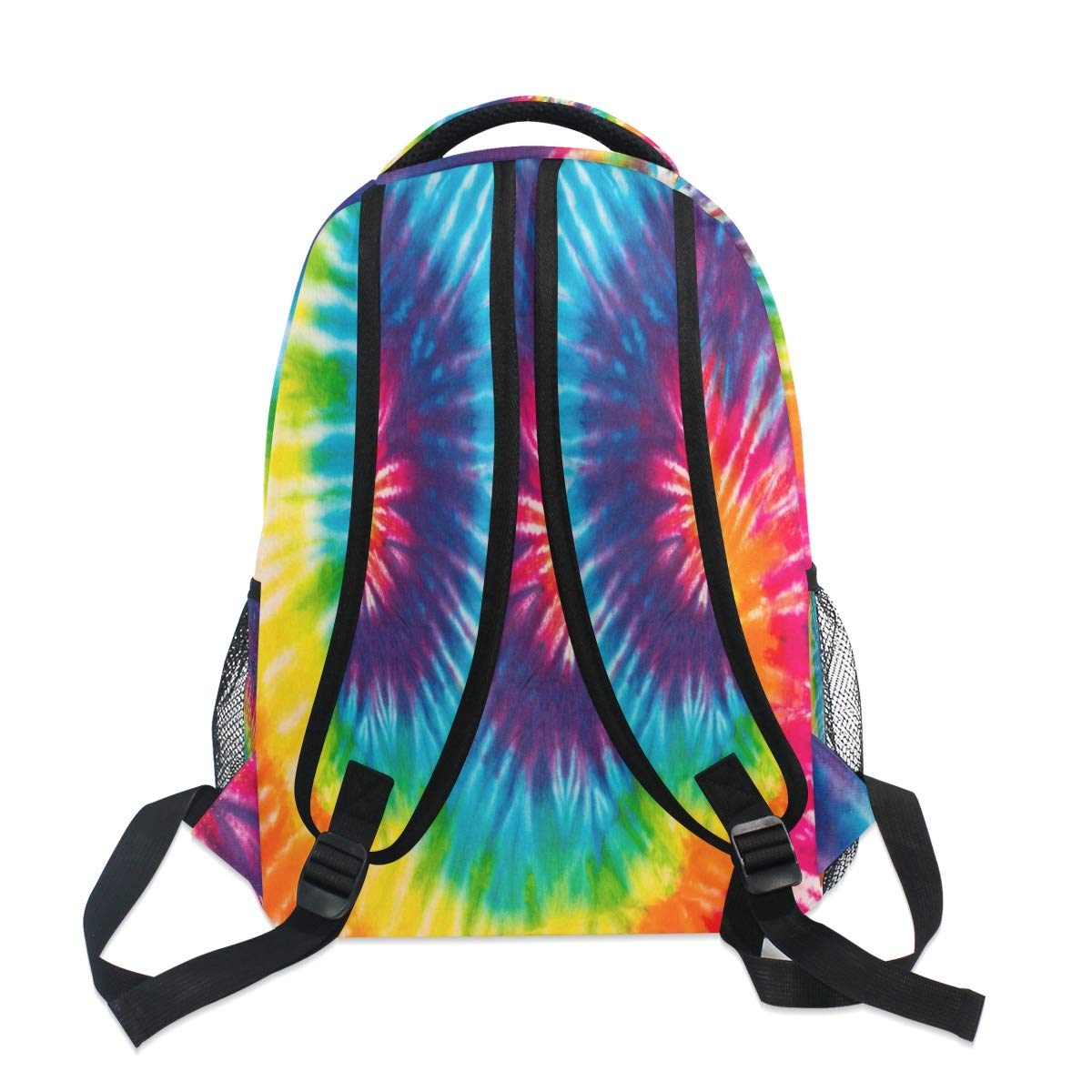 ALAZA Swirl Tie Dye Backpack Daypack School Bag Travel Shoulder Bag for Students Boys Girls