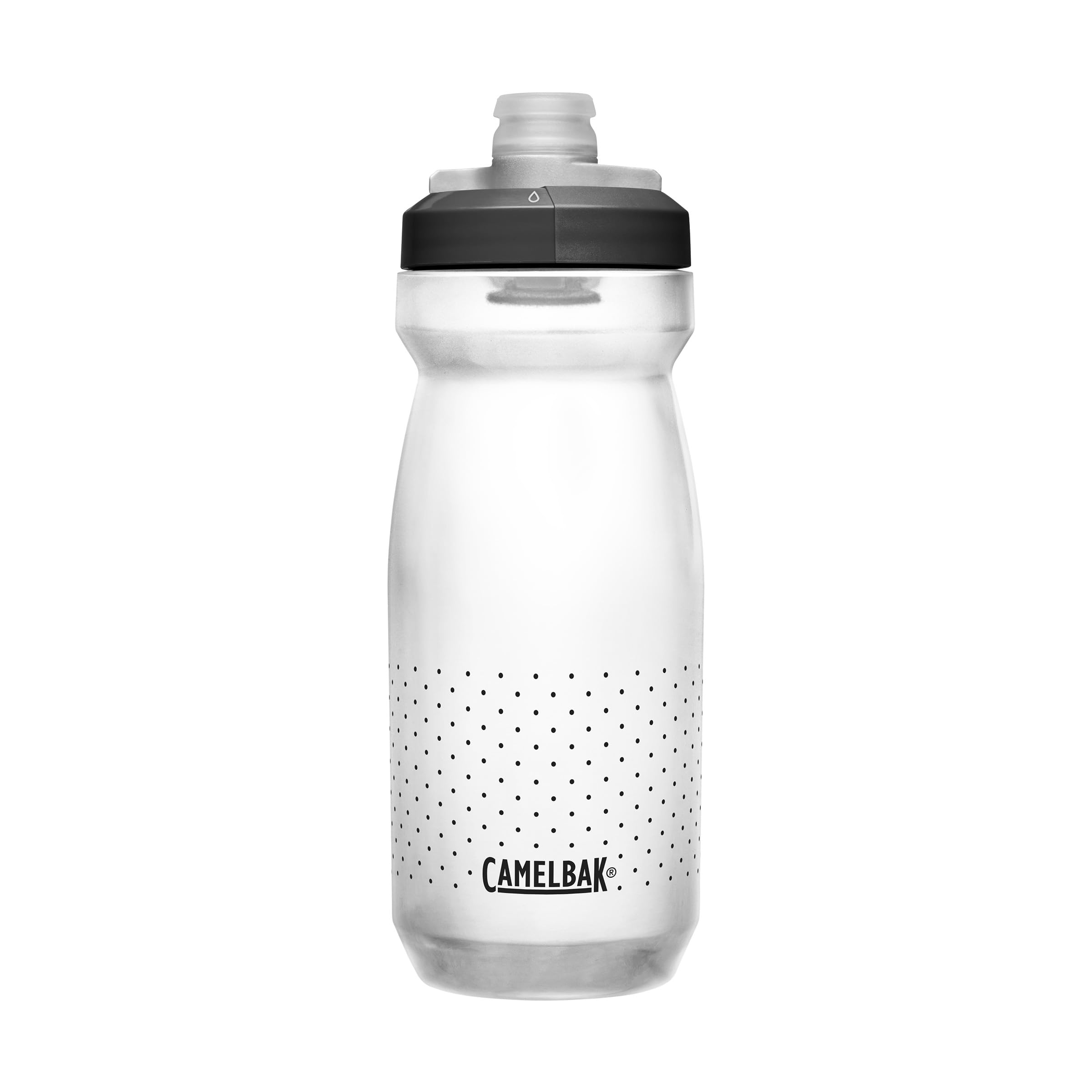 CamelBak Podium Bike Squeeze Water Bottle Carbon, 21oz