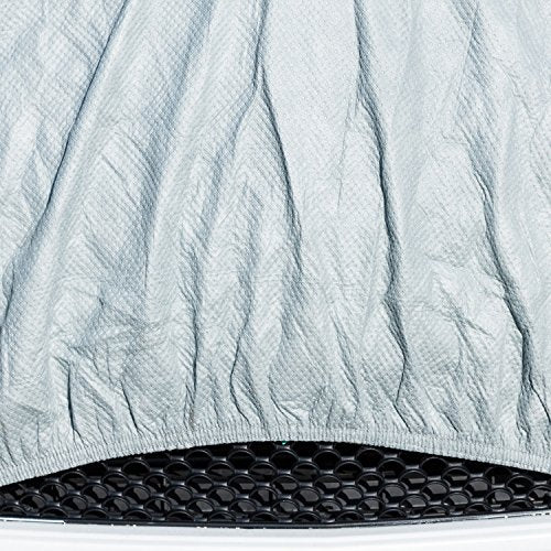 Budge Protector V Truck Cover, 5 Layer Premium Weather Protection, Waterproof, Dustproof, UV Treated Truck Cover Fits Trucks up to 197" L x 60" W x 56" H, Gray