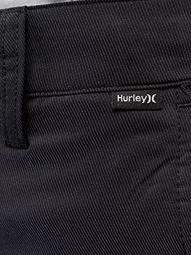 Hurley Boys' Dri-FIT Walk Shorts, Black, 18