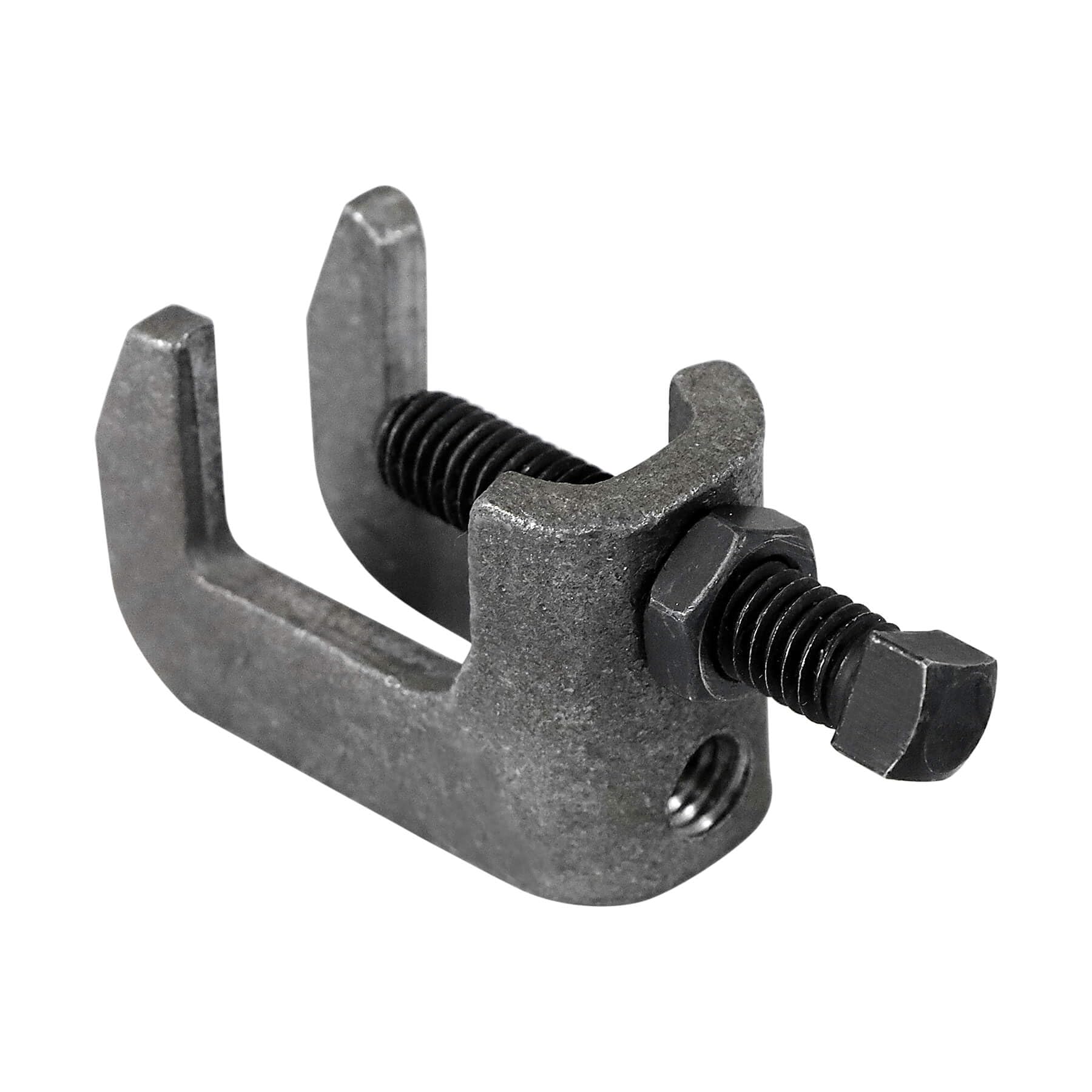 NIDAYE 3/8"-16 Pressed Steel Reversible C-Type Beam Clamp, Structural Attachment to Top Flange of Metal Beams, Channel, or Angle Iron, Max jaw opening: 3/4", Max Load 610lbs